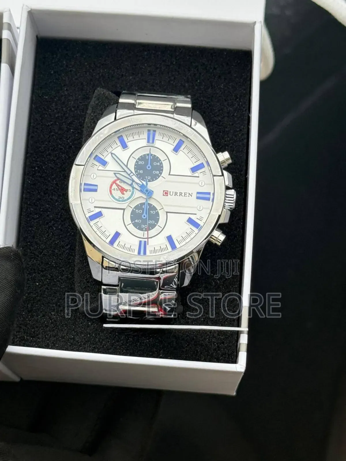 Quality Curren Men's Wristwatch With Box, Bag, Manual.