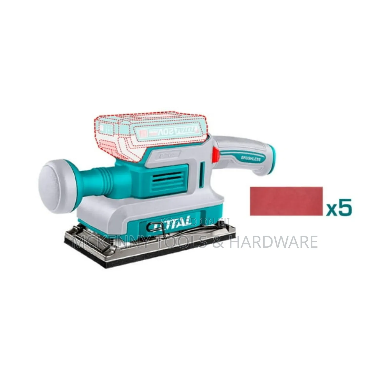 3-1 Pack Sanders and 20v Cordless Paint Gun Kit