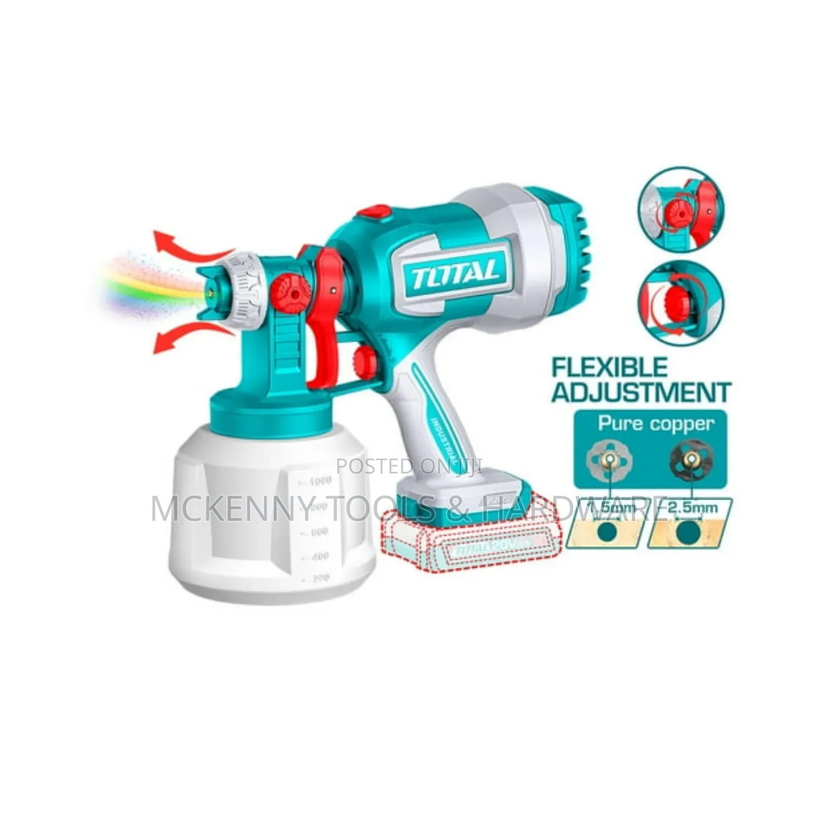 3-1 Pack Sanders and 20v Cordless Paint Gun Kit