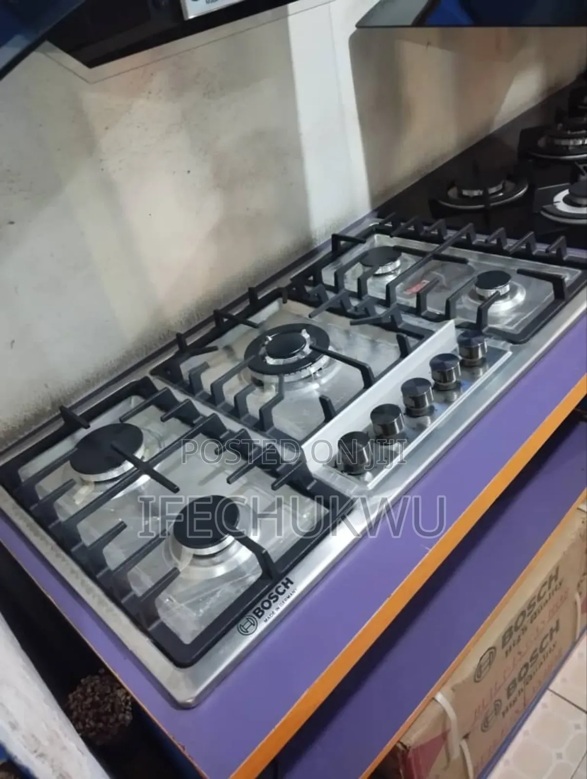 Original Bosch High Quality 60x90cm Inbuilt Automatic Gas Cooker Hob