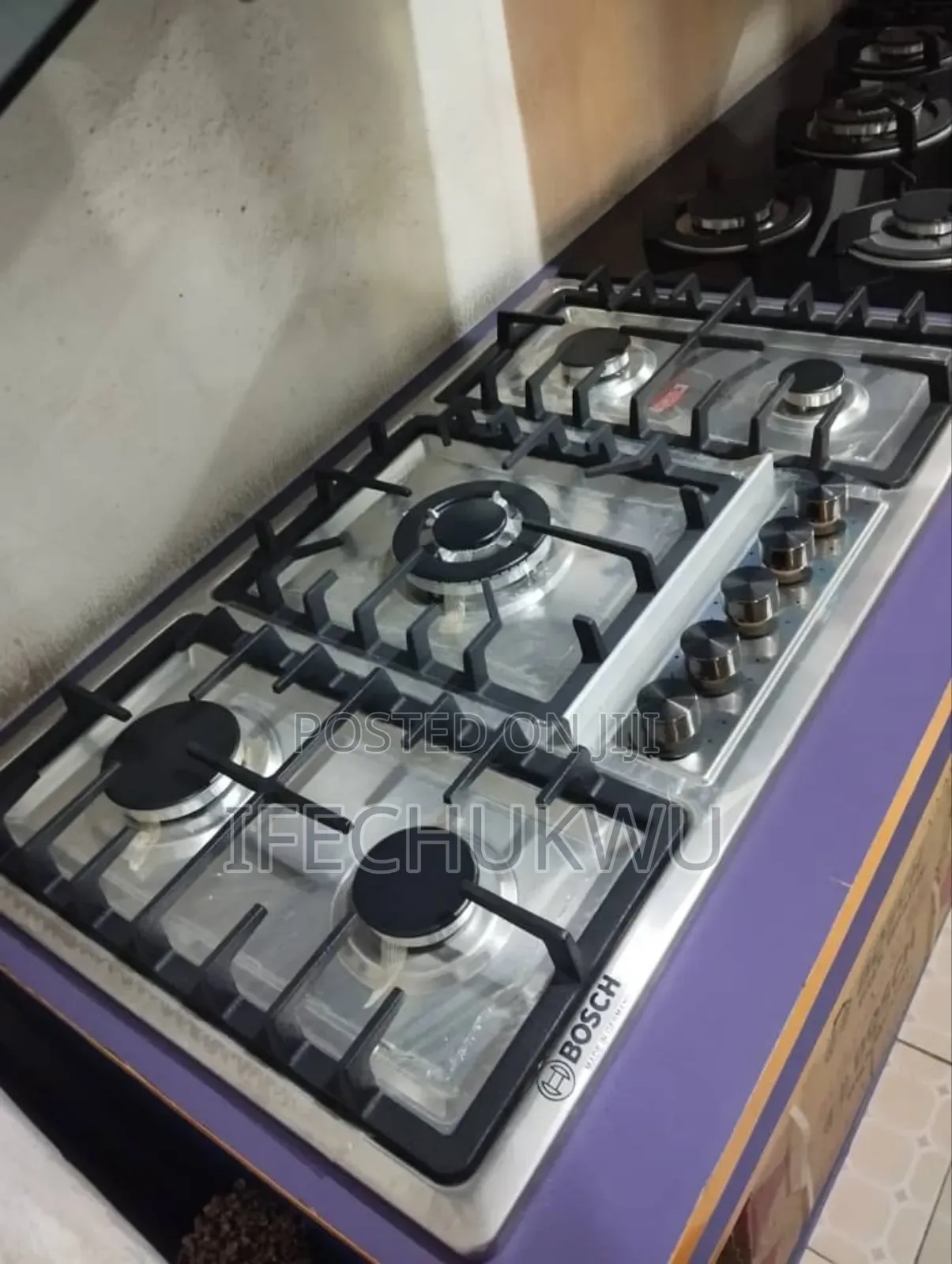 Original Bosch High Quality 60x90cm Inbuilt Automatic Gas Cooker Hob