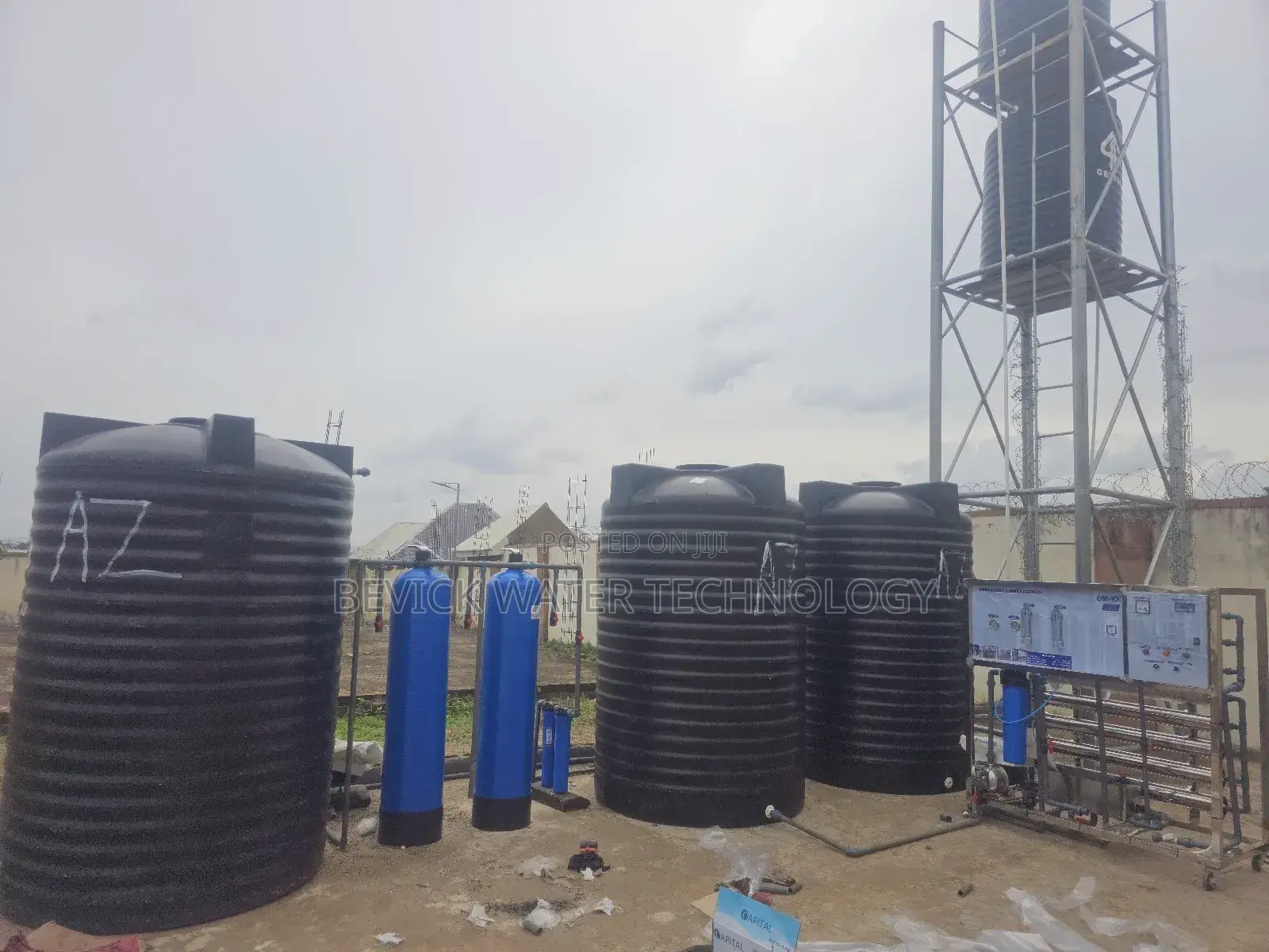 Water Treatment Machine For Pure Water Factory