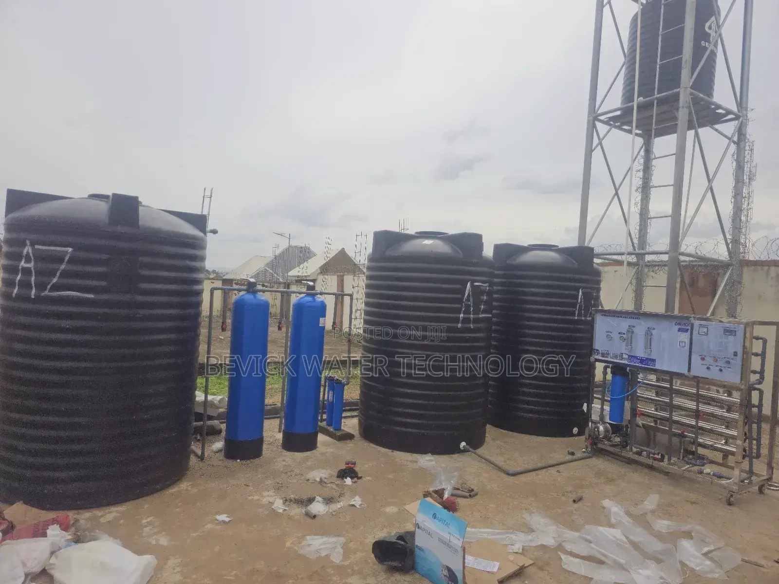 Water Treatment Machine For Pure Water Factory