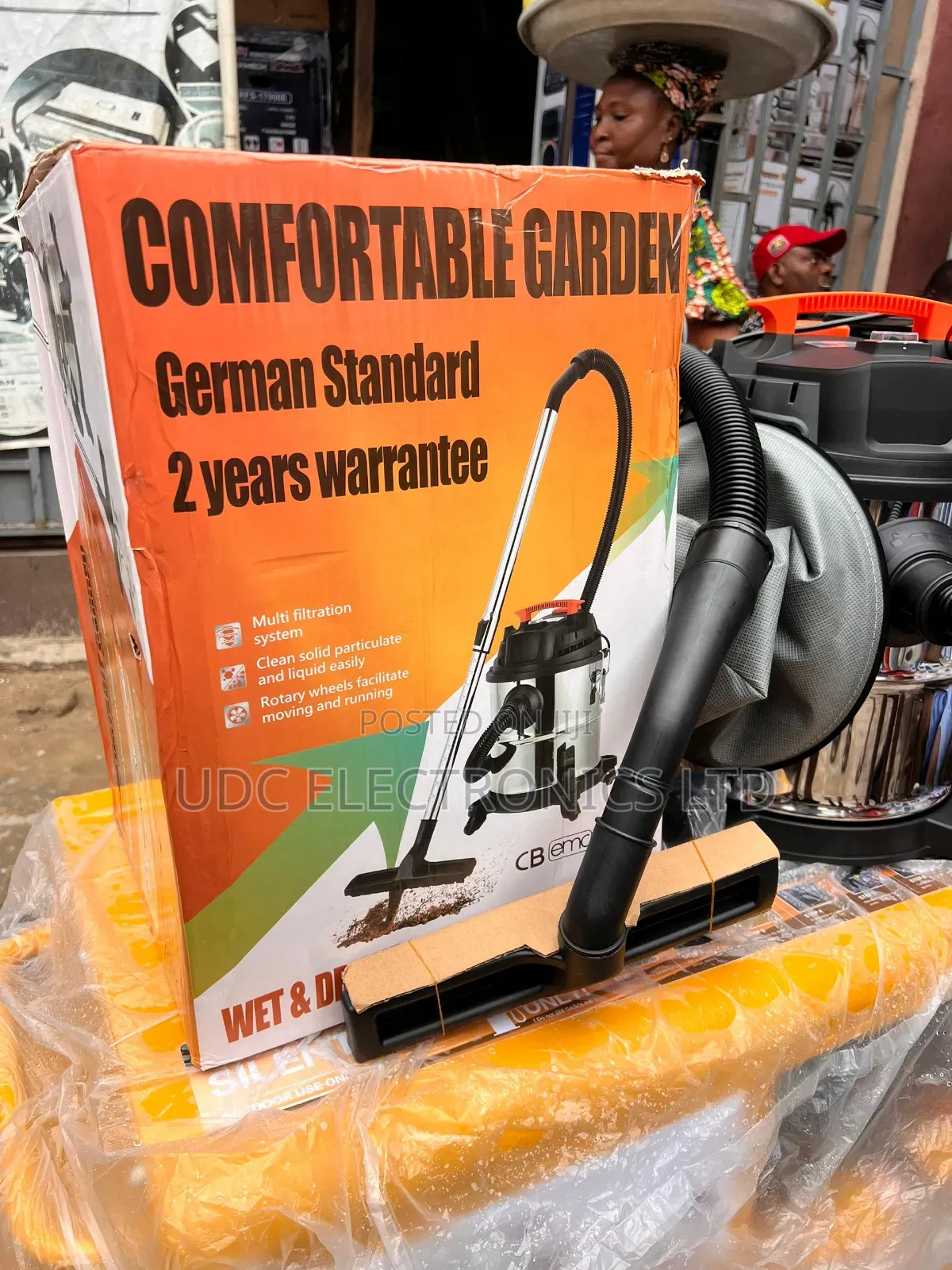 Original Comfortable Garden Vacuum Cleaner