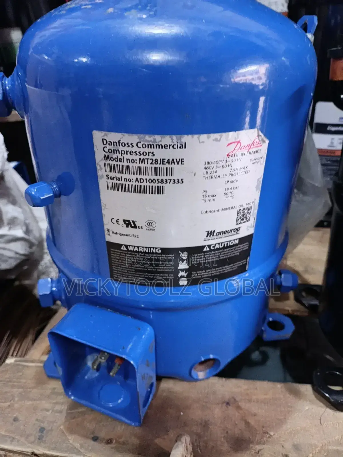 Danfoss Commercial Compressors R22a (2.5hp)