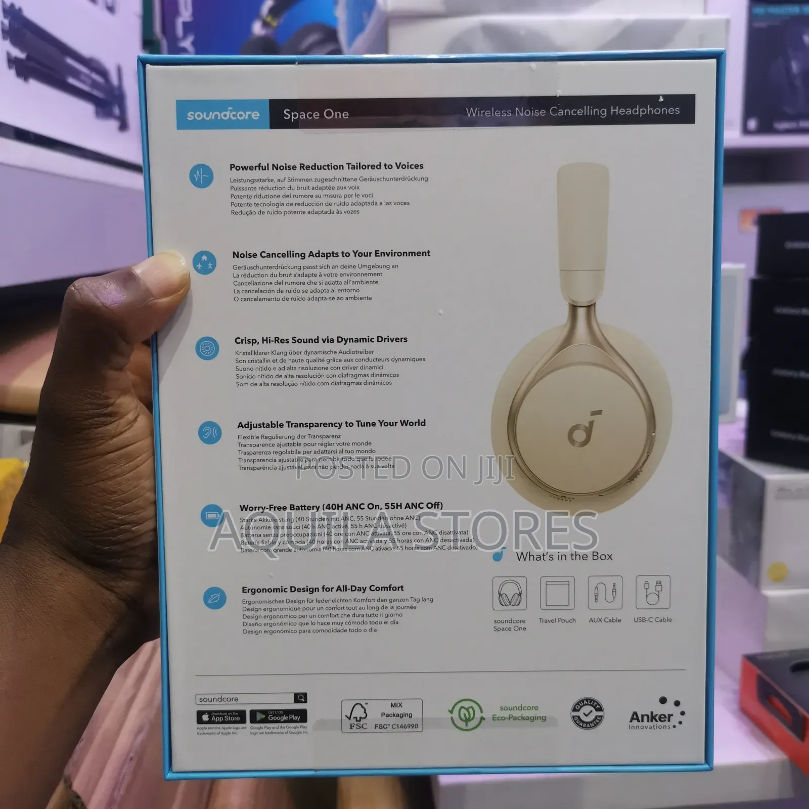 Anker Soundcore Space One Active Noise Cancelling Headphones