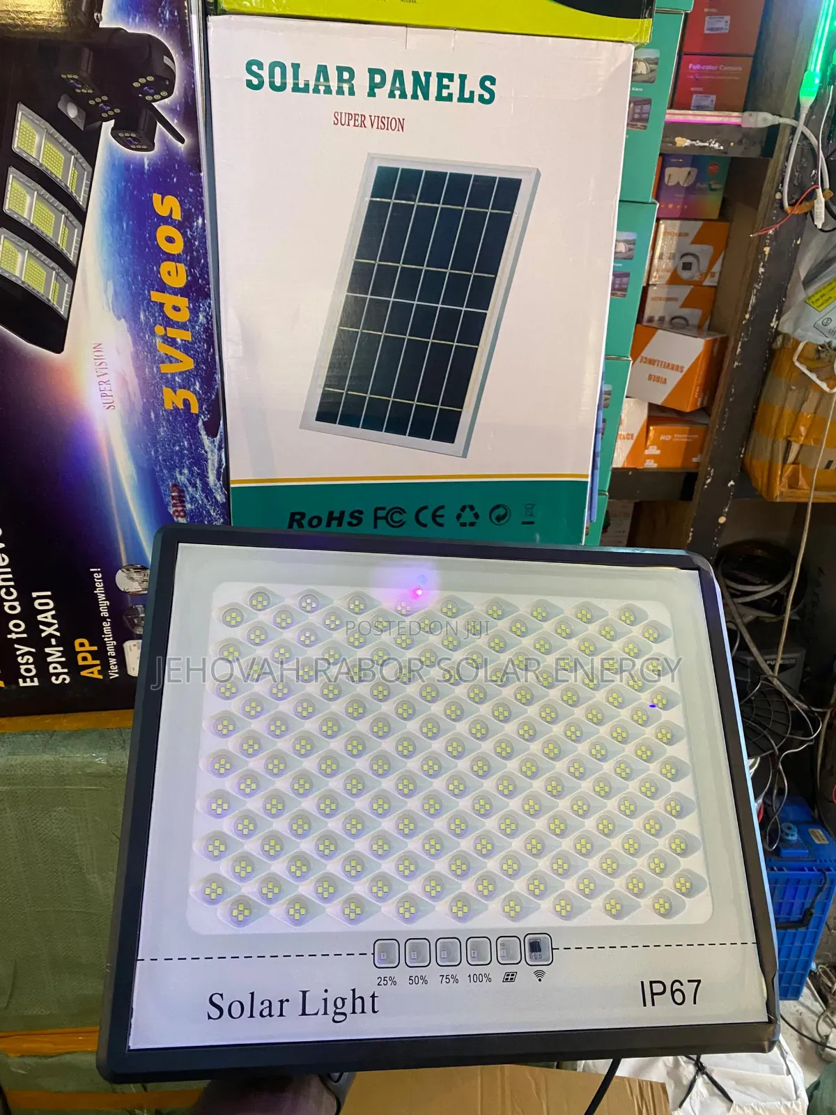 300watta Solar Flood Lights