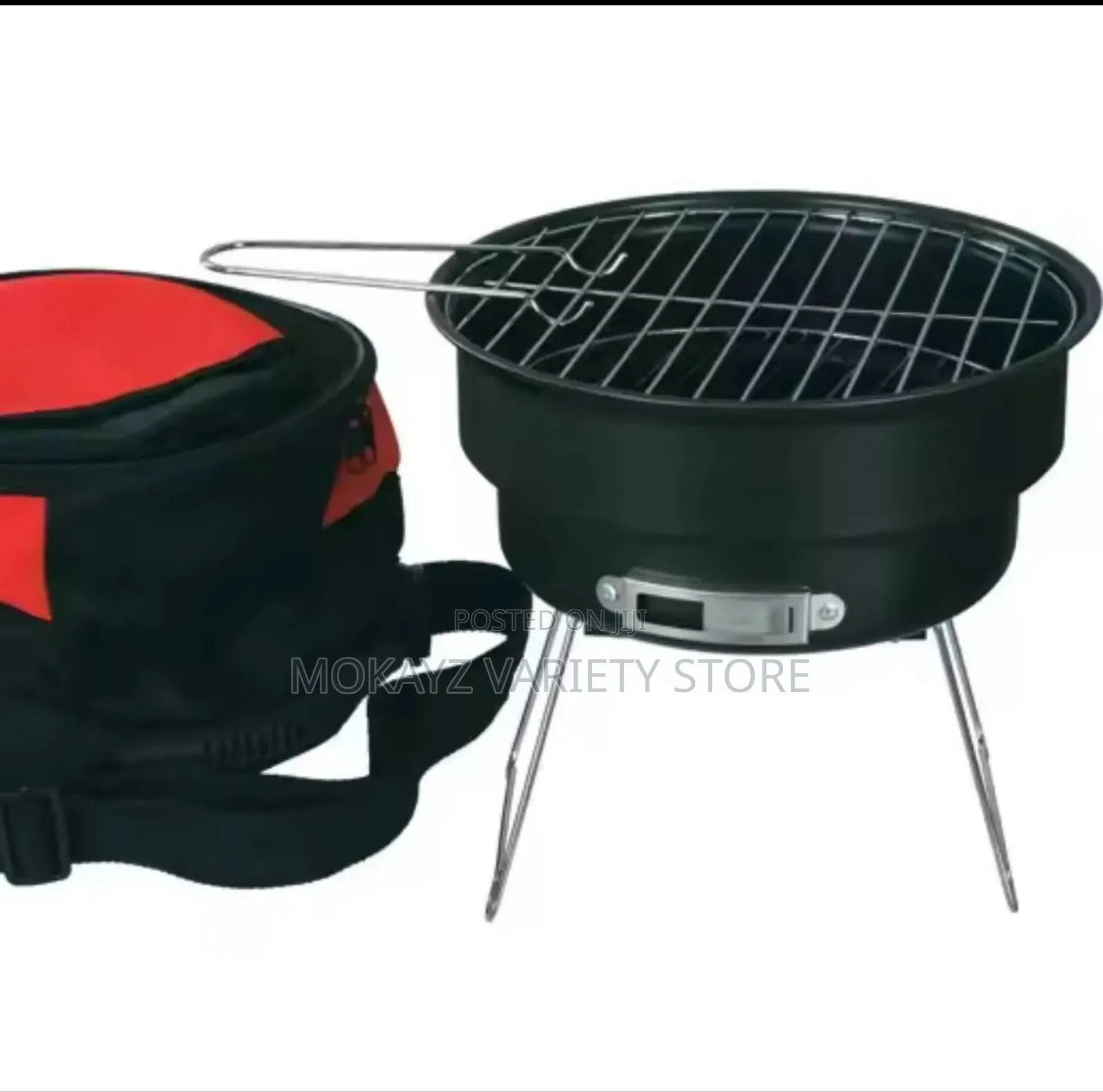 Portable Outdoor/Indoor Stainless Steel Charcoal Barbecue Grill