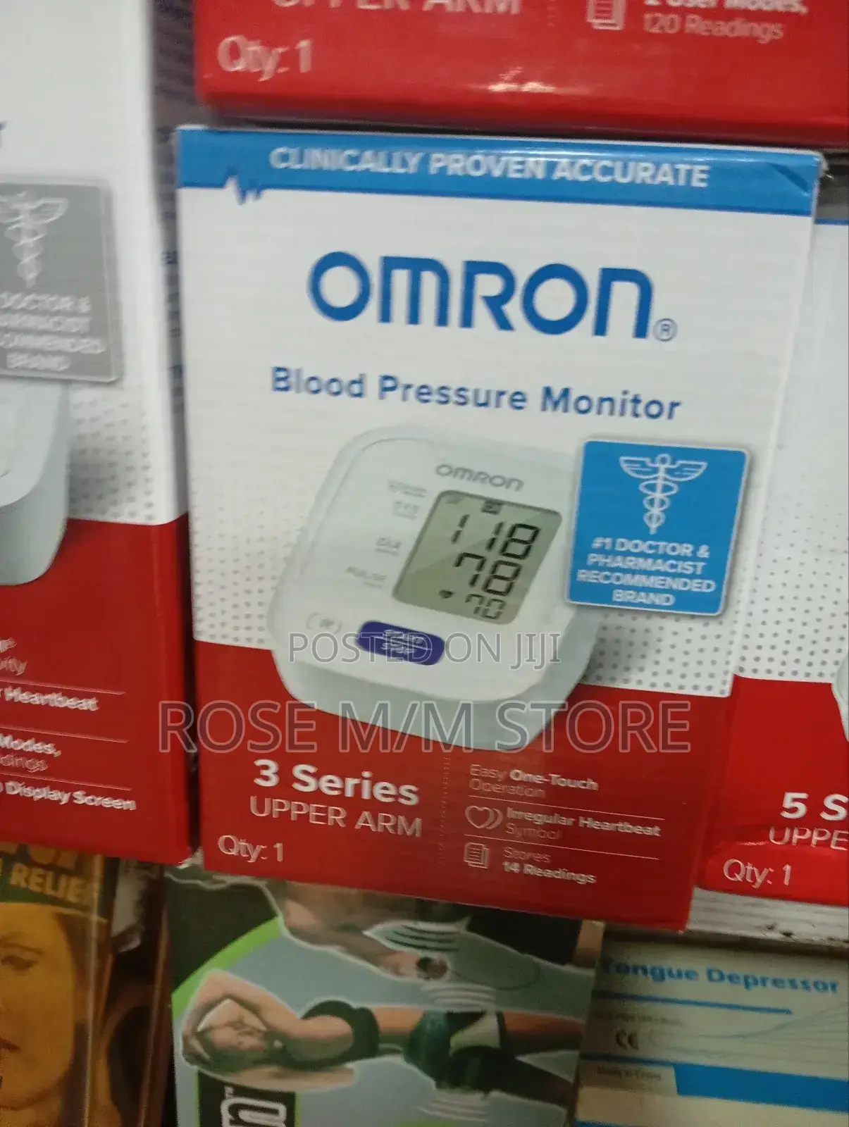 Omron 3 Series Bp Monitor