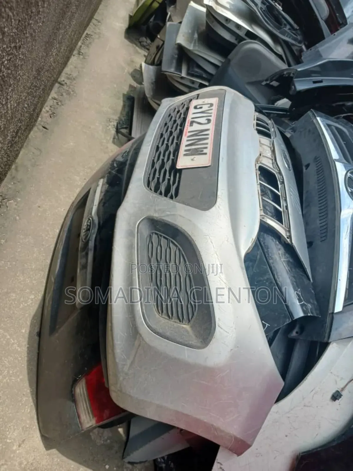 Front Bumper Kia Rio 2012 Hash Back