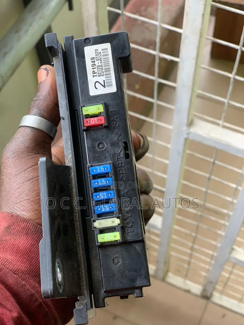 Toyota Venza Full Light Panel for Fuse Box.