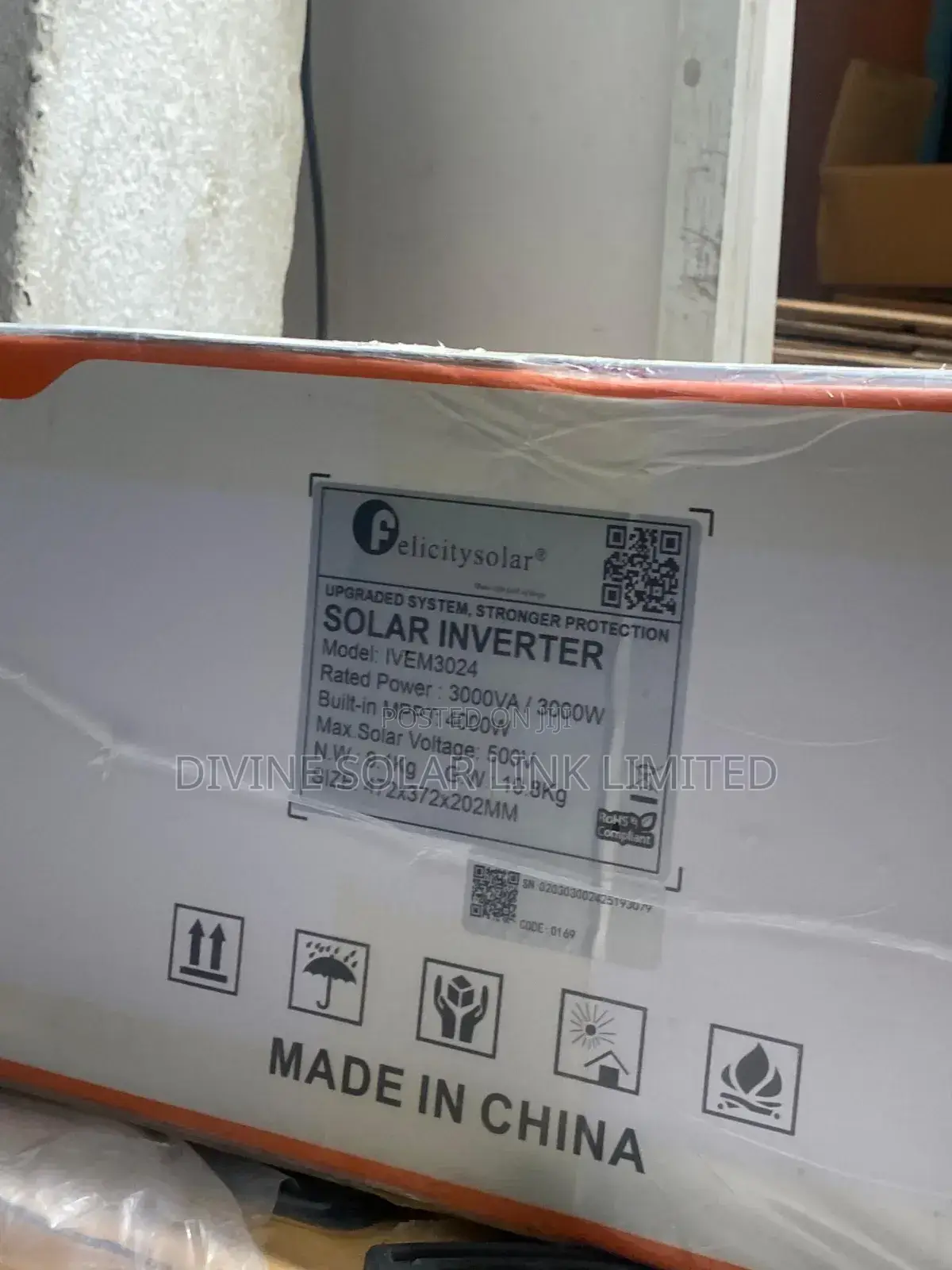3kva 24v Felicity Hybrid Inverter