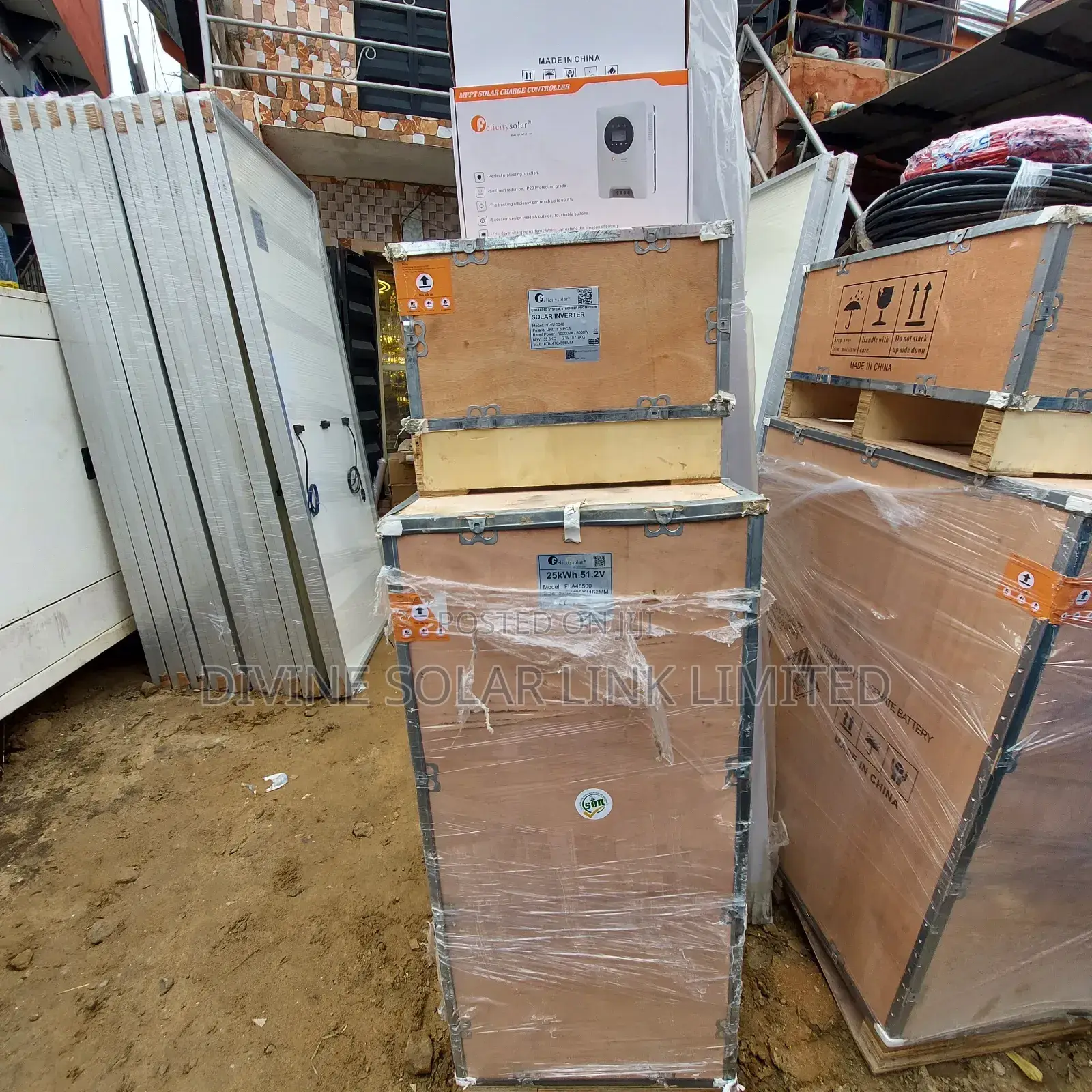 25kwh 51.2 Felicity Lithium Battery 5years Warranty