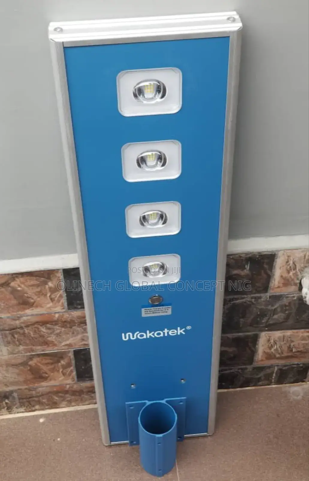 400 W , 4 Eyes Wakatek All In One Solar Street Light