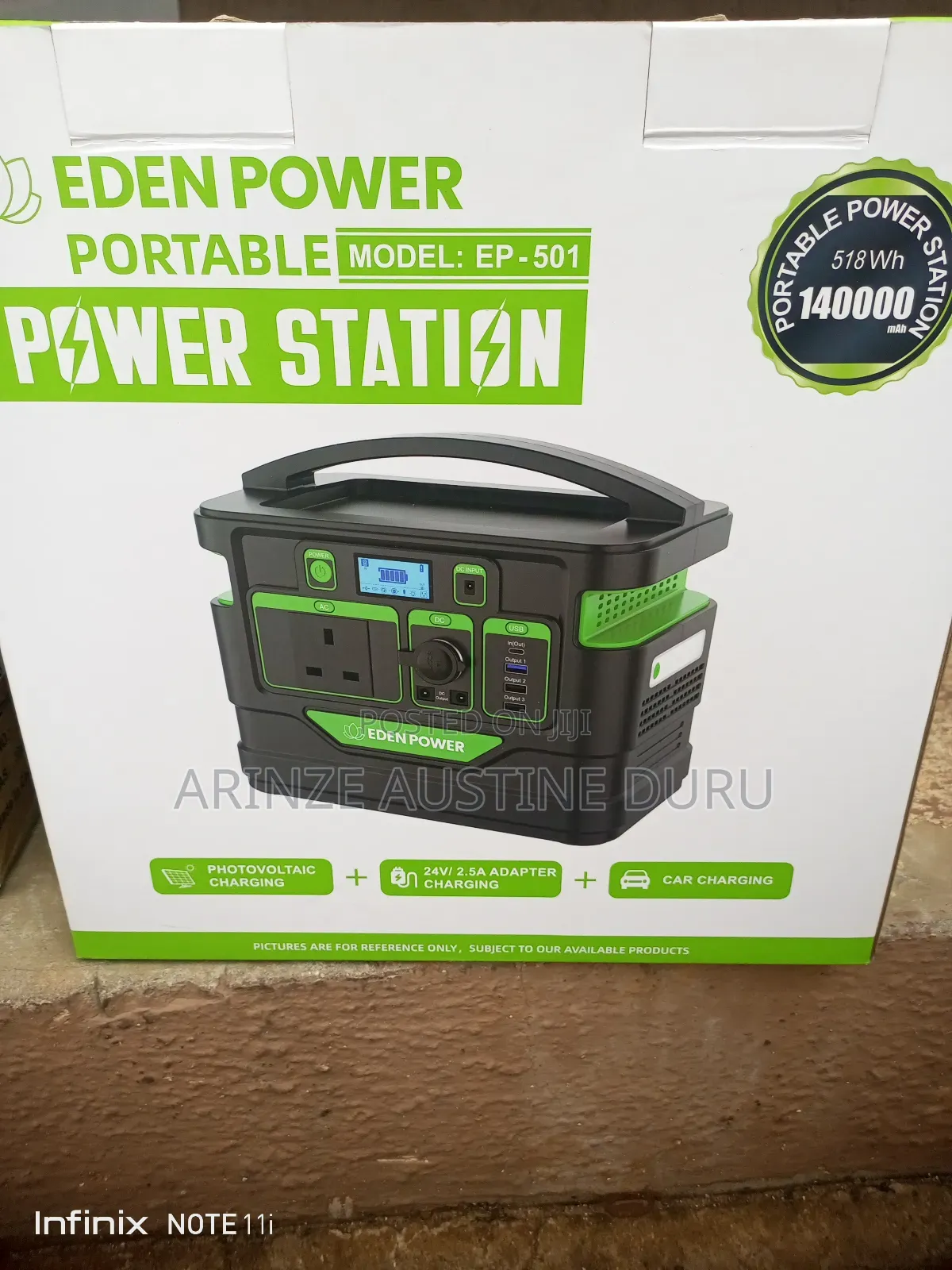 Power Station + Standing Fan
