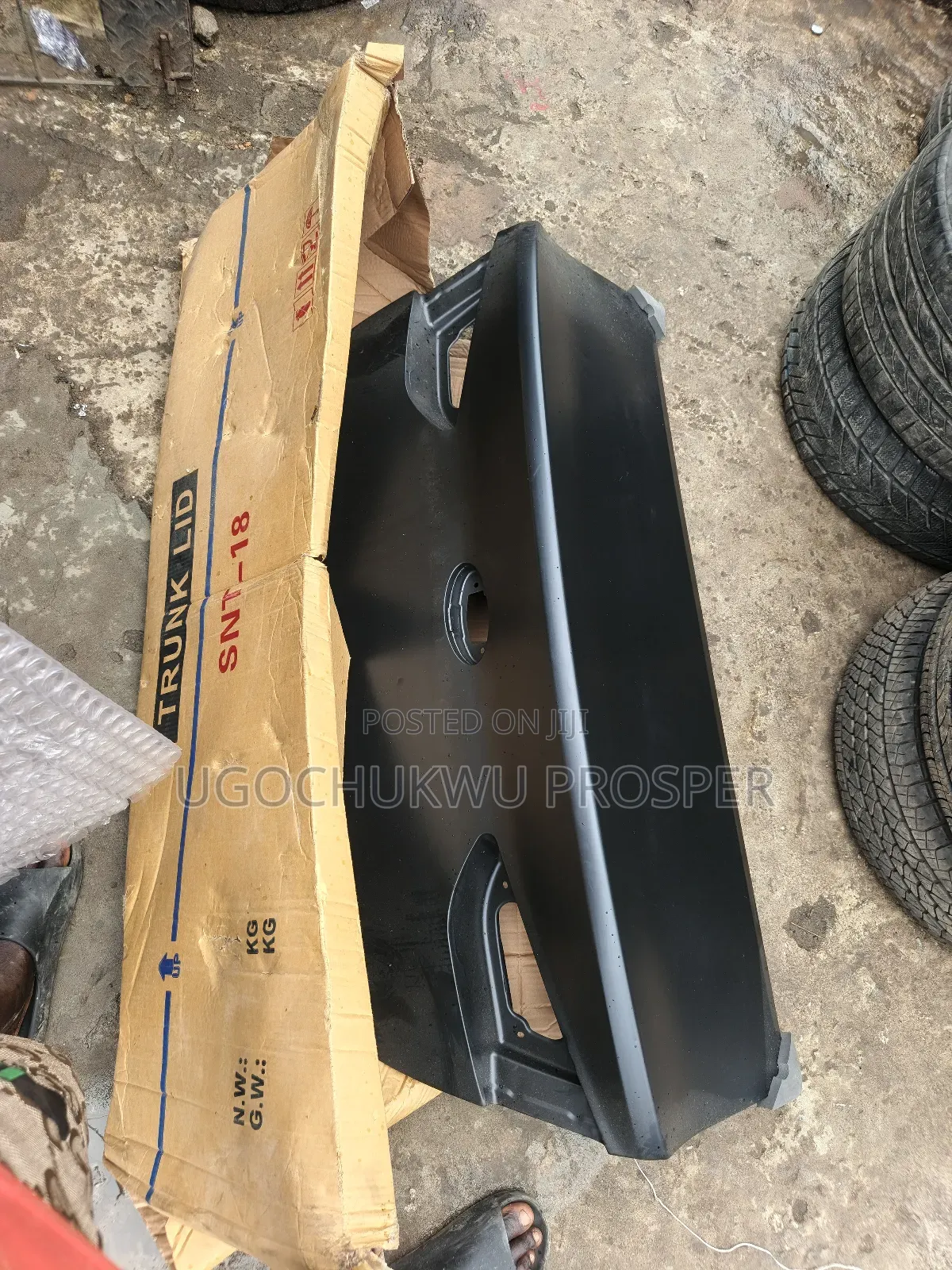 Empty Boot Hyundai Sonata 2018
