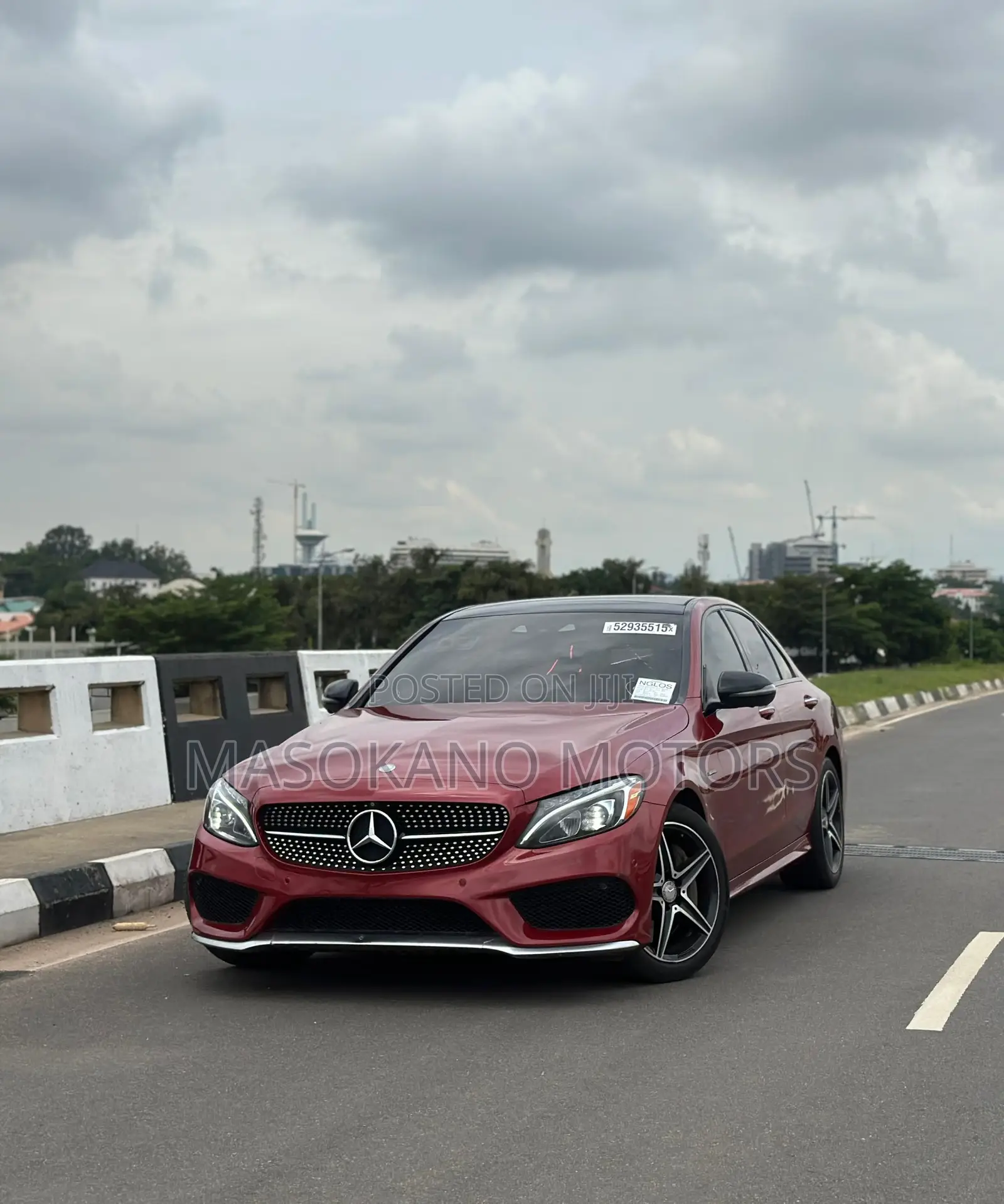 Mercedes-Benz C450 2016 Red