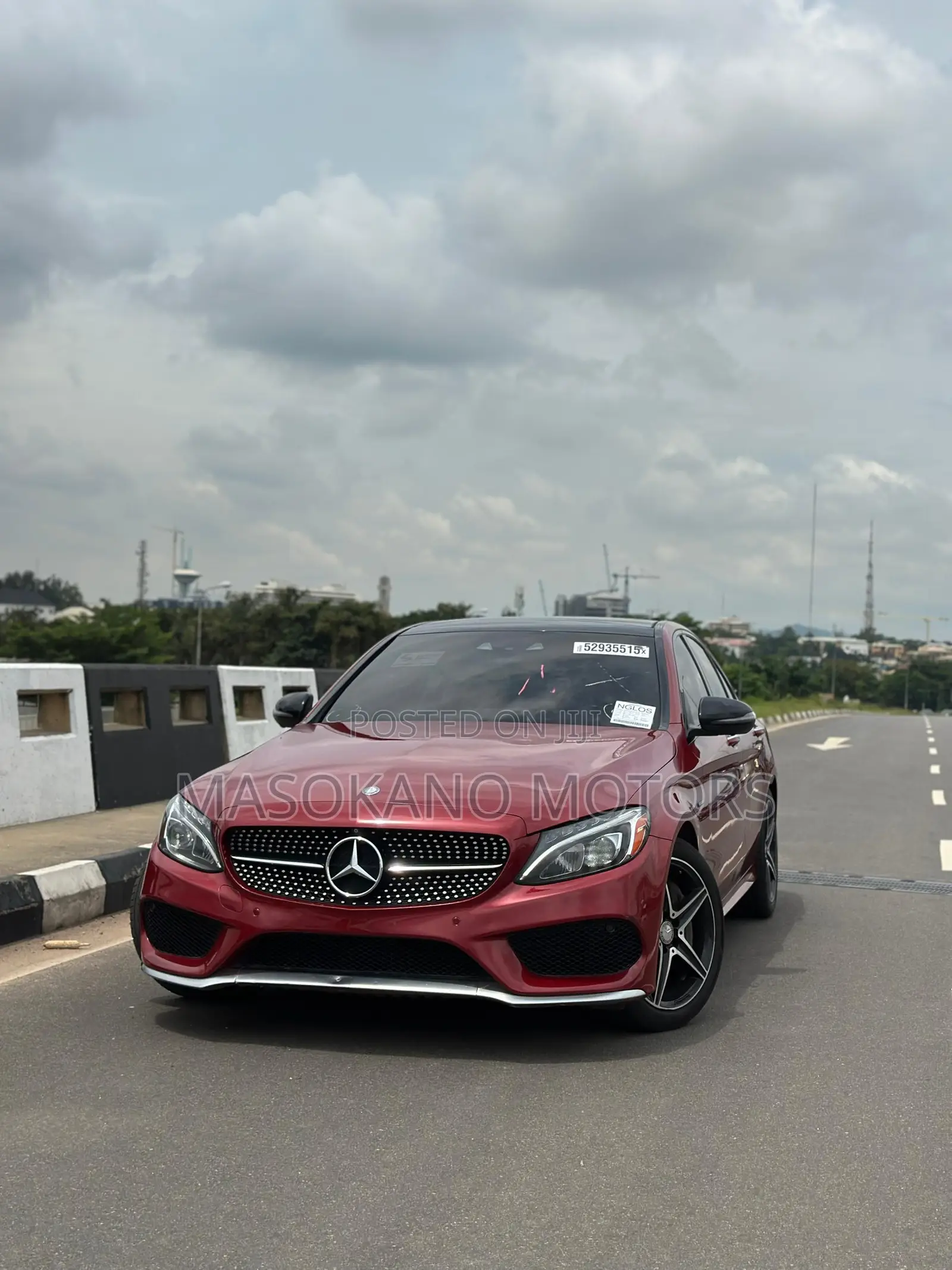 Mercedes-Benz C450 2016 Red