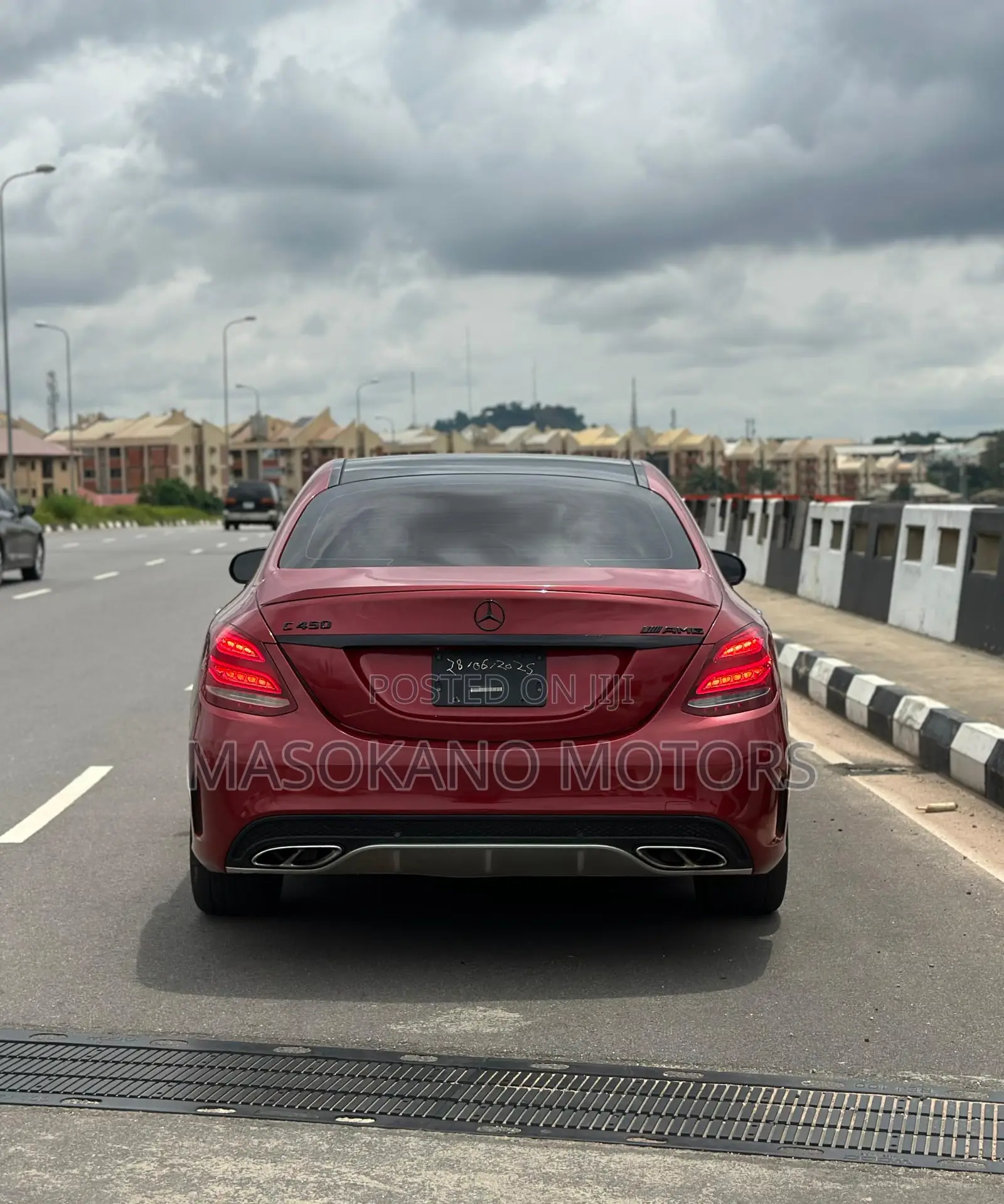 Mercedes-Benz C450 2016 Red