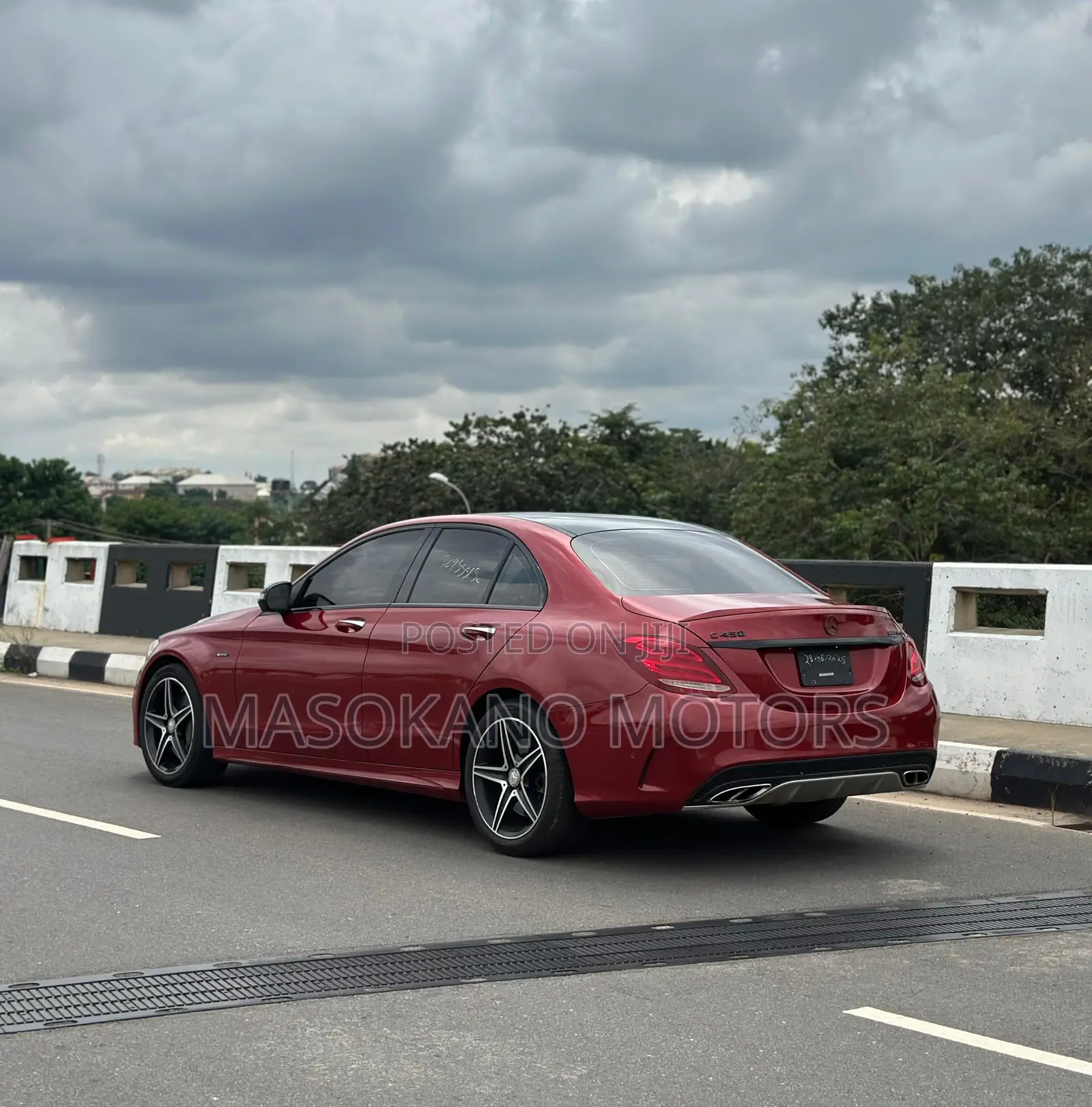Mercedes-Benz C450 2016 Red