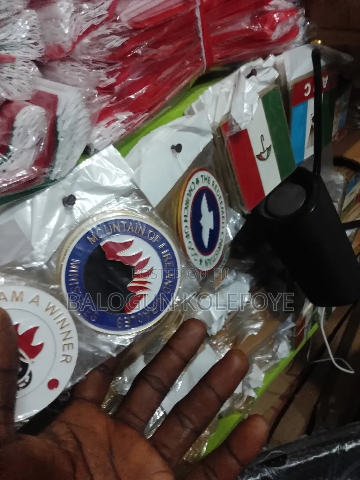 Metalic Car Sticker for Church, School, Nigeria