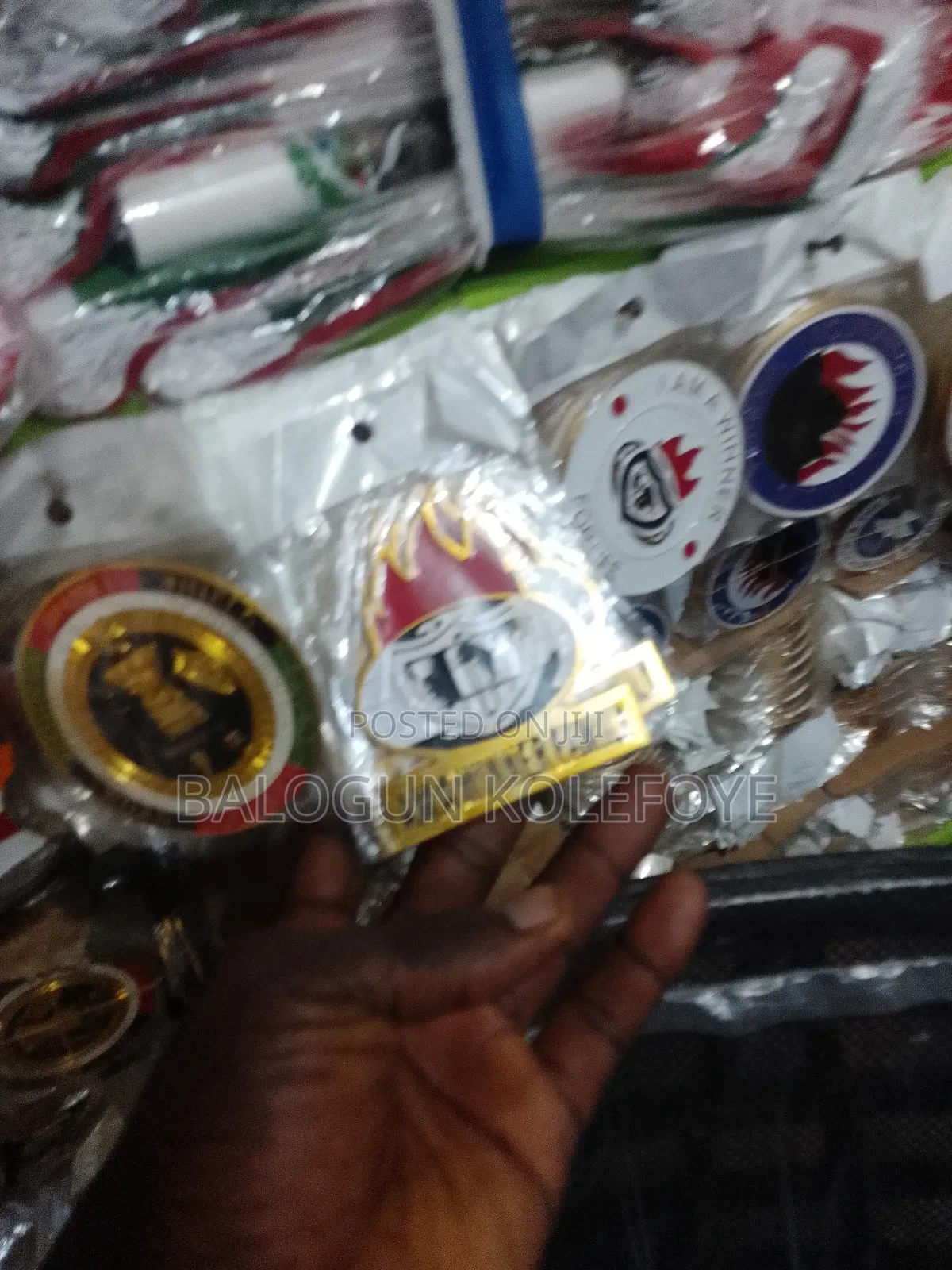 Metalic Car Sticker for Church, School, Nigeria