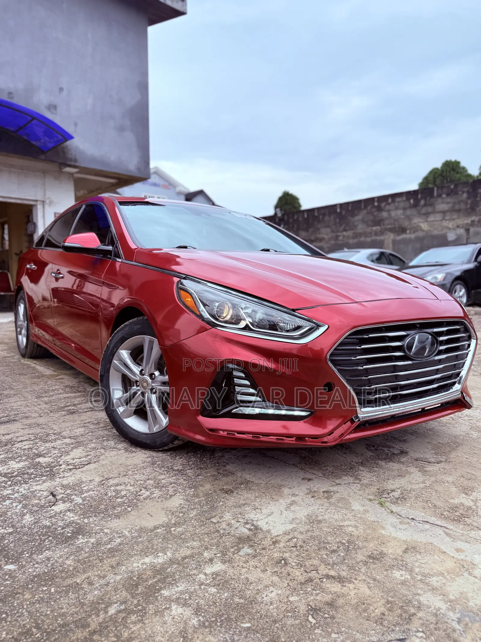 Hyundai Sonata Limited 2018 Red