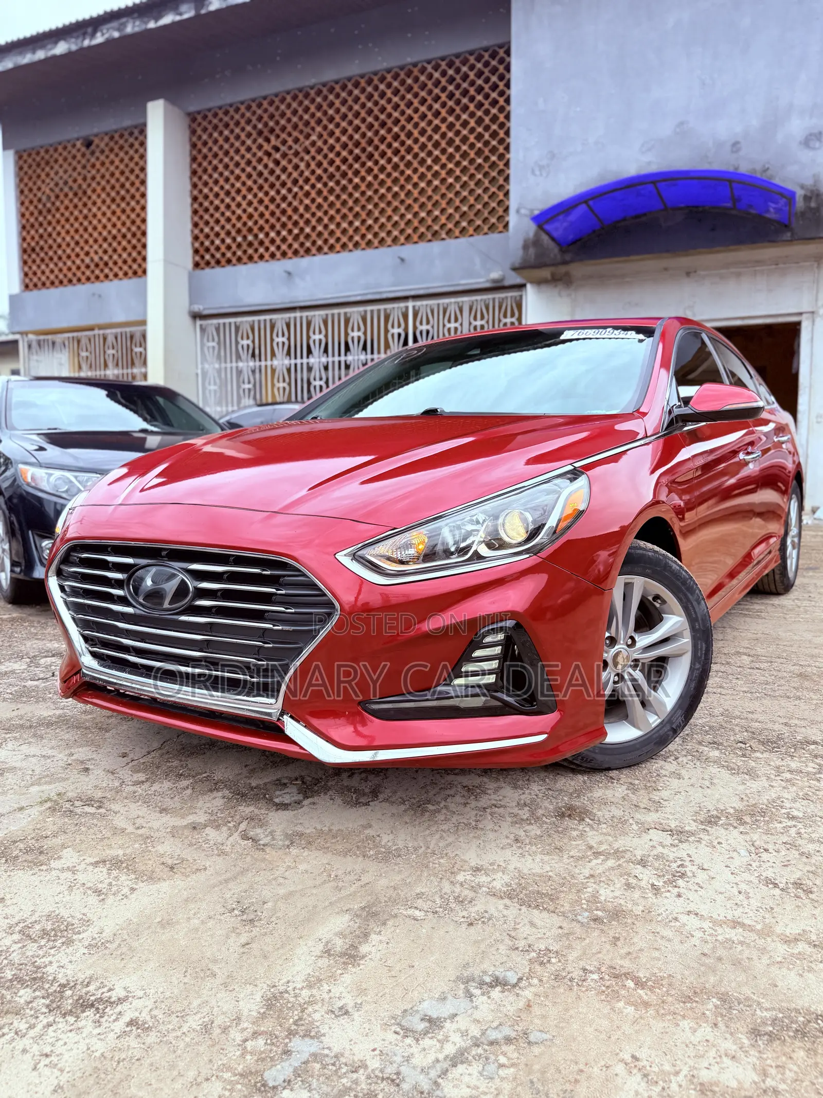 Hyundai Sonata Limited 2018 Red