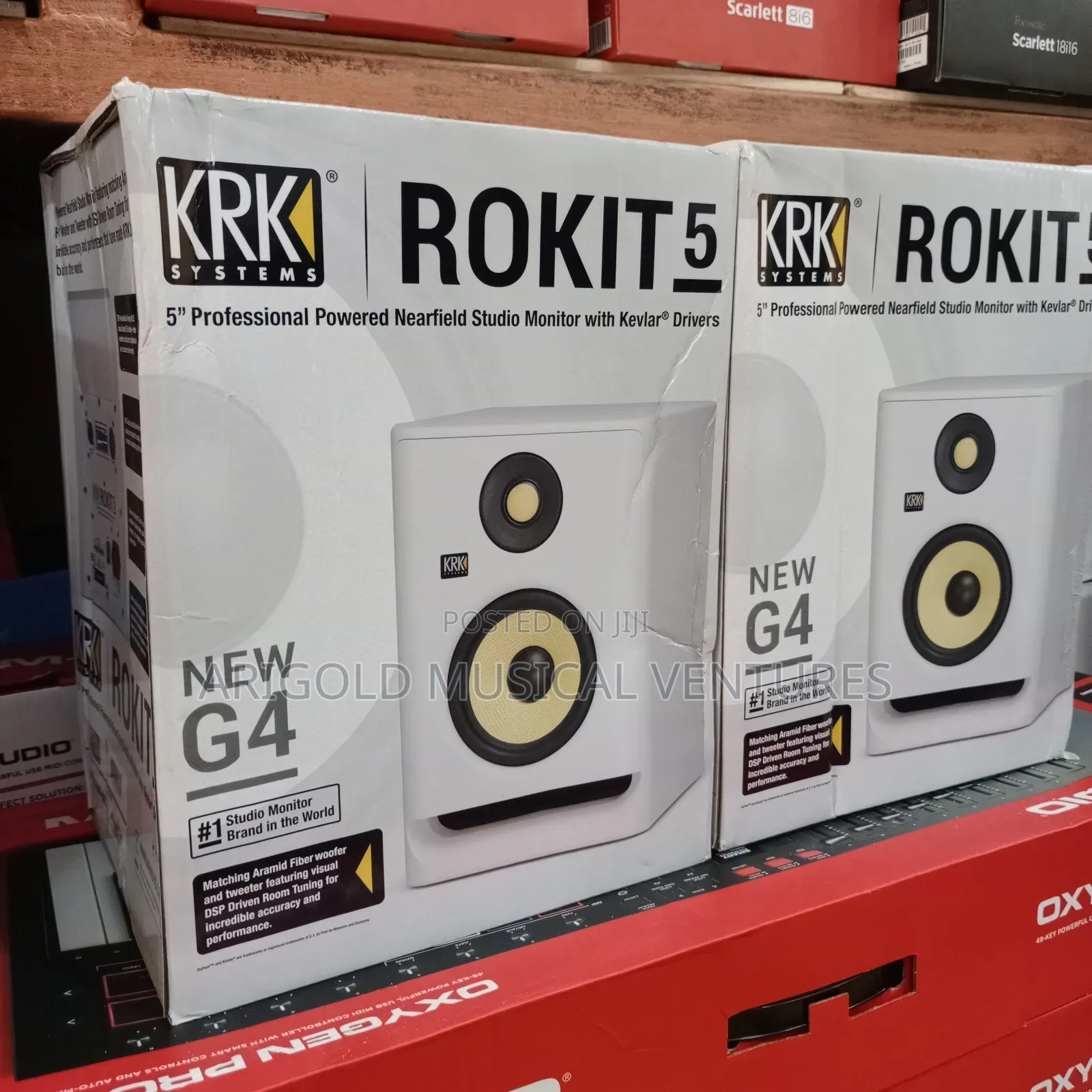 Professional Studio Monitor Rokit 5 4g White