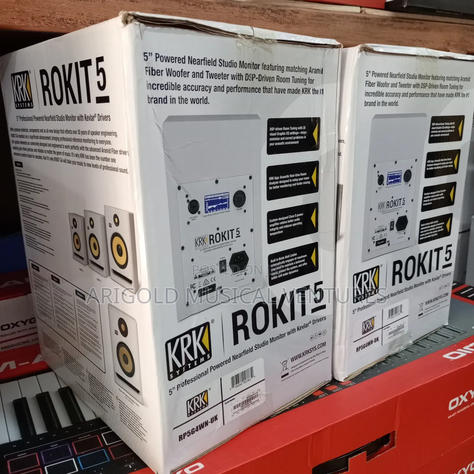 Professional Studio Monitor Rokit 5 4g White