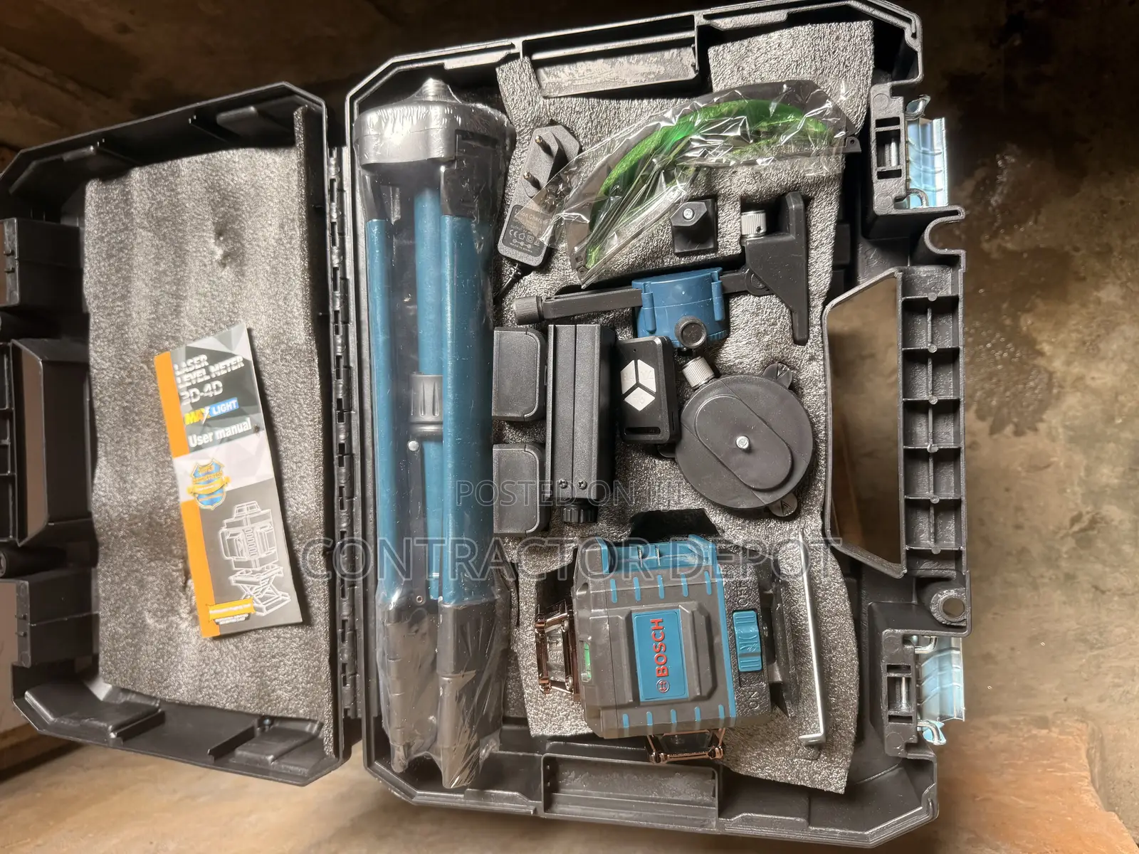 Bosch 16 Line Laser Level Kit