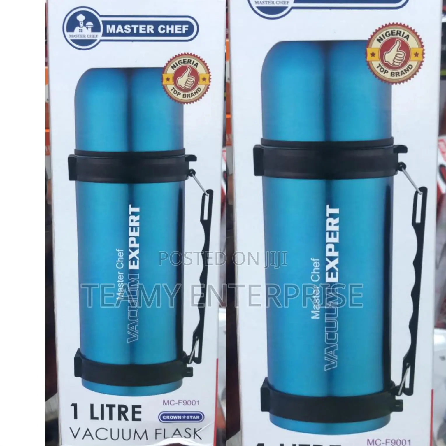 Master Chef 1 Litre Vacuum Flask Water Bottle Mc-F9001 1l