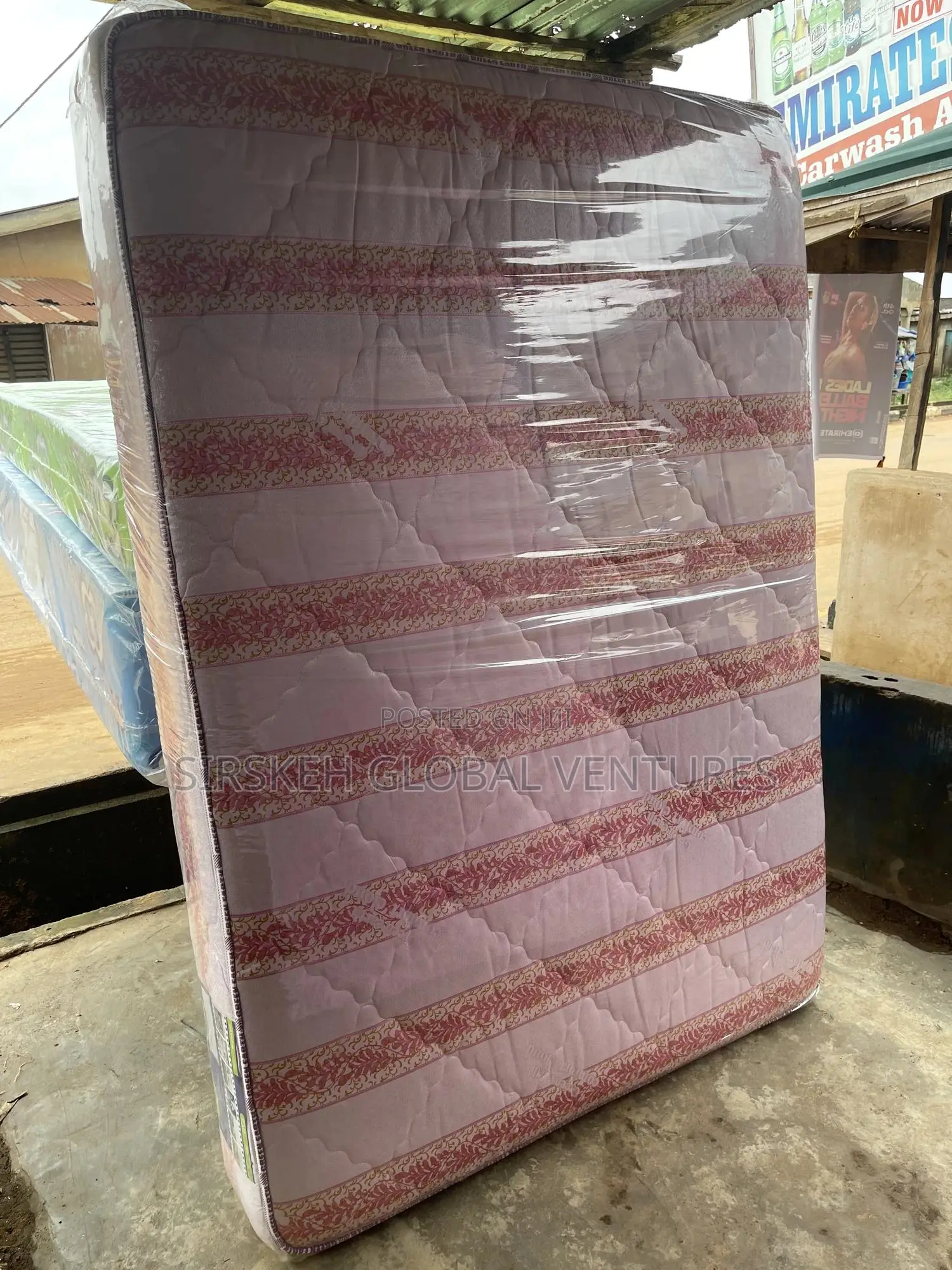 Green Earth 6by4.5 by 10inches Mattress 75 X 54 X 10
