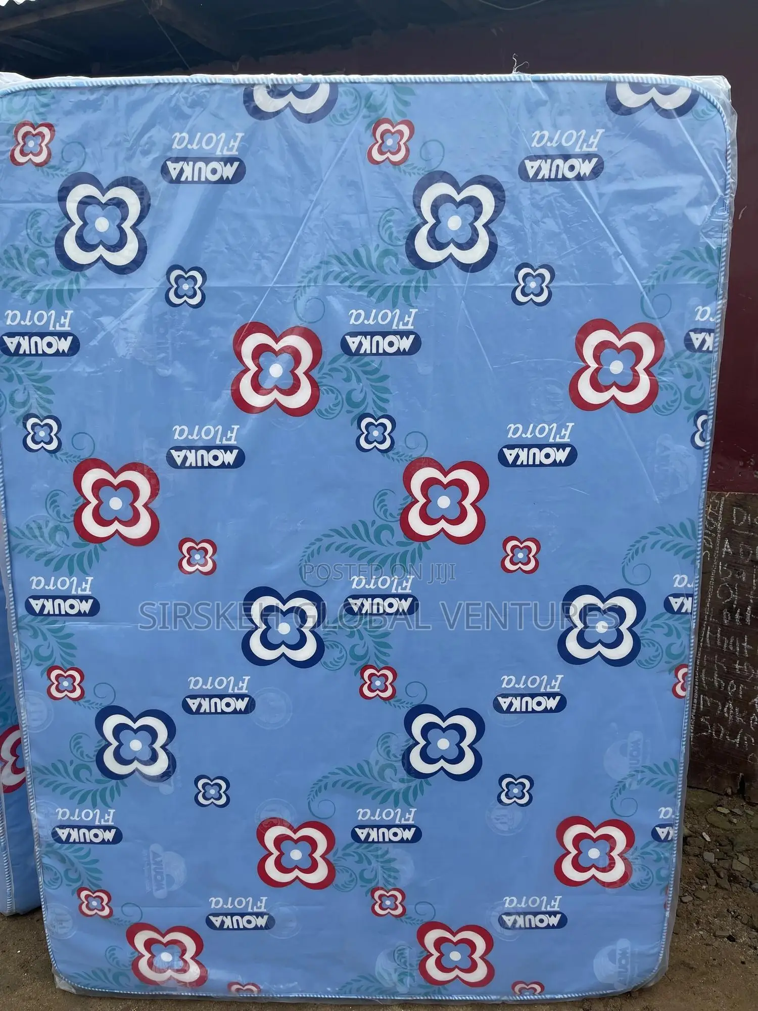 6 by 4.5 X 20 Inches Mouka Flora Mattress 75 X 54 X 20