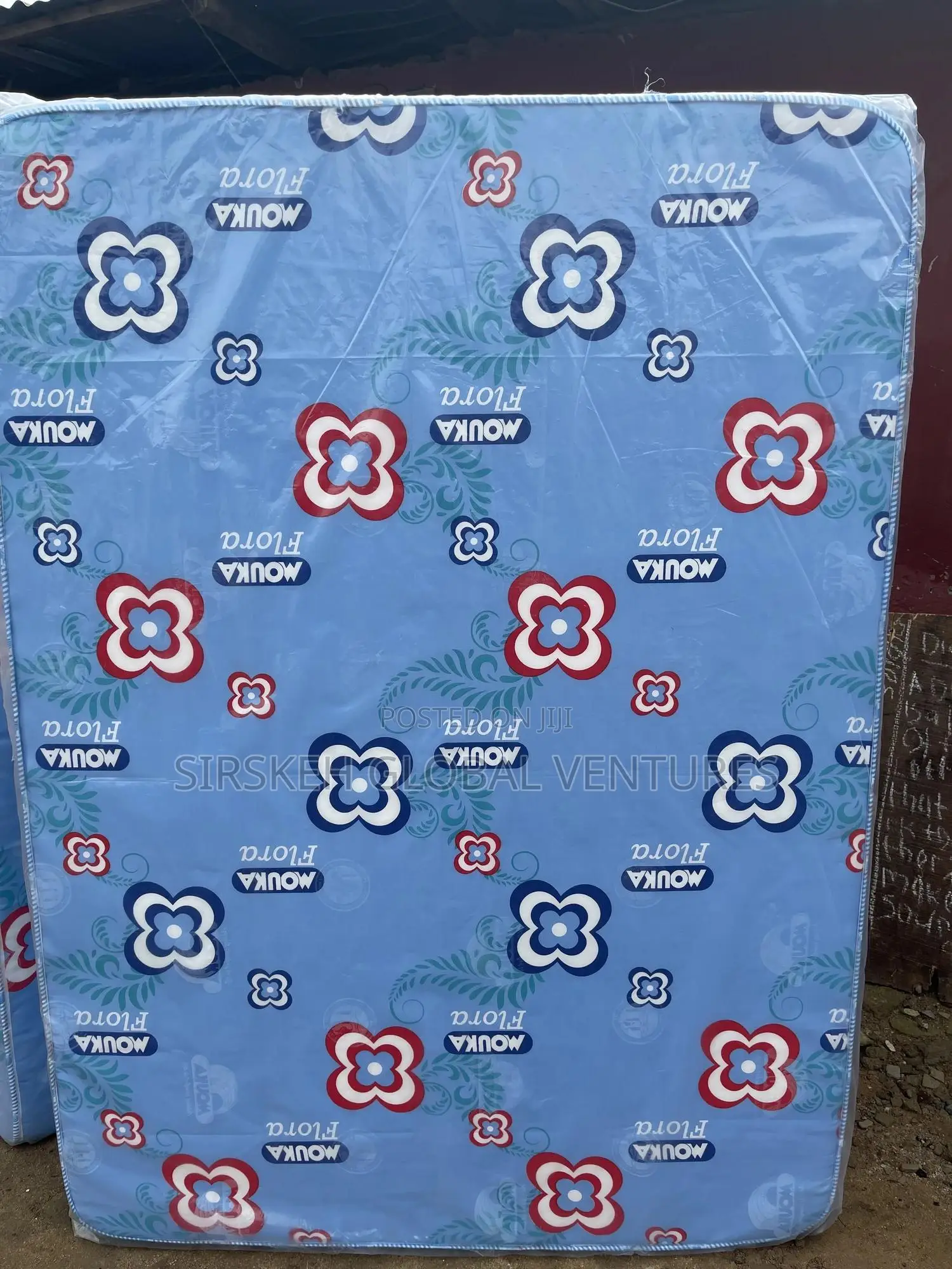 6 by 4.5 X 20 Inches Mouka Flora Mattress 75 X 54 X 20