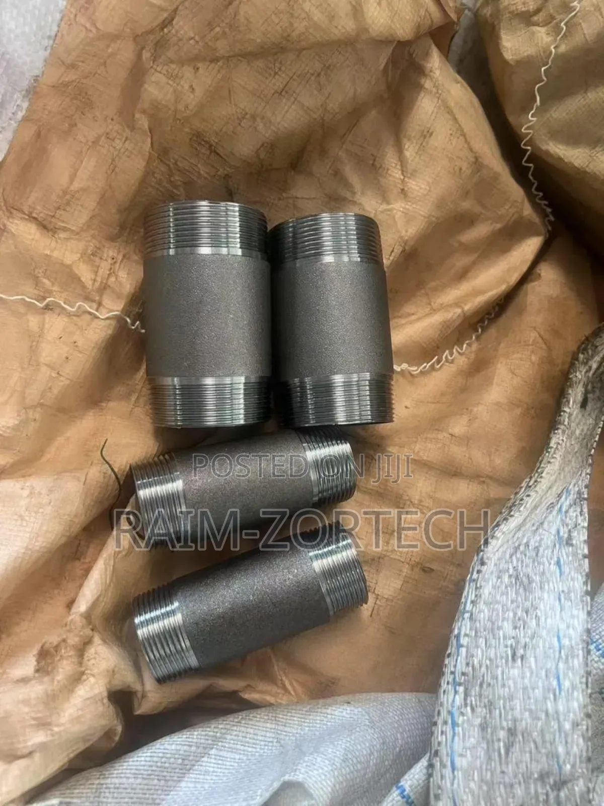 Black Steel Barrel Nipple and Socket