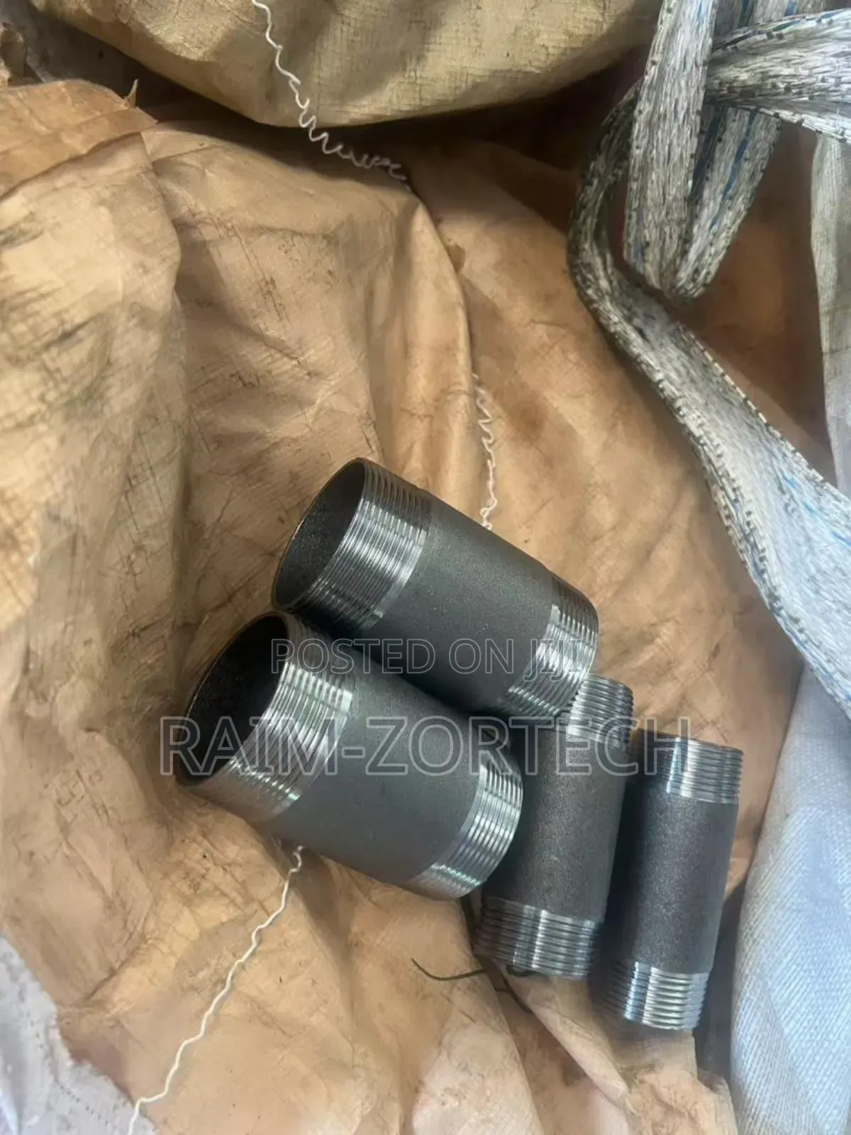 Black Steel Barrel Nipple and Socket