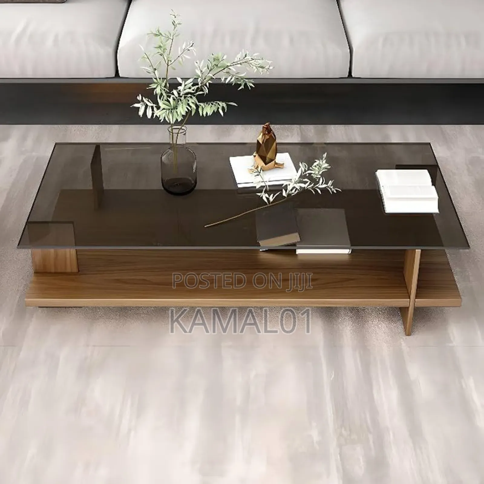 Glass Nordic Coffee Center Table