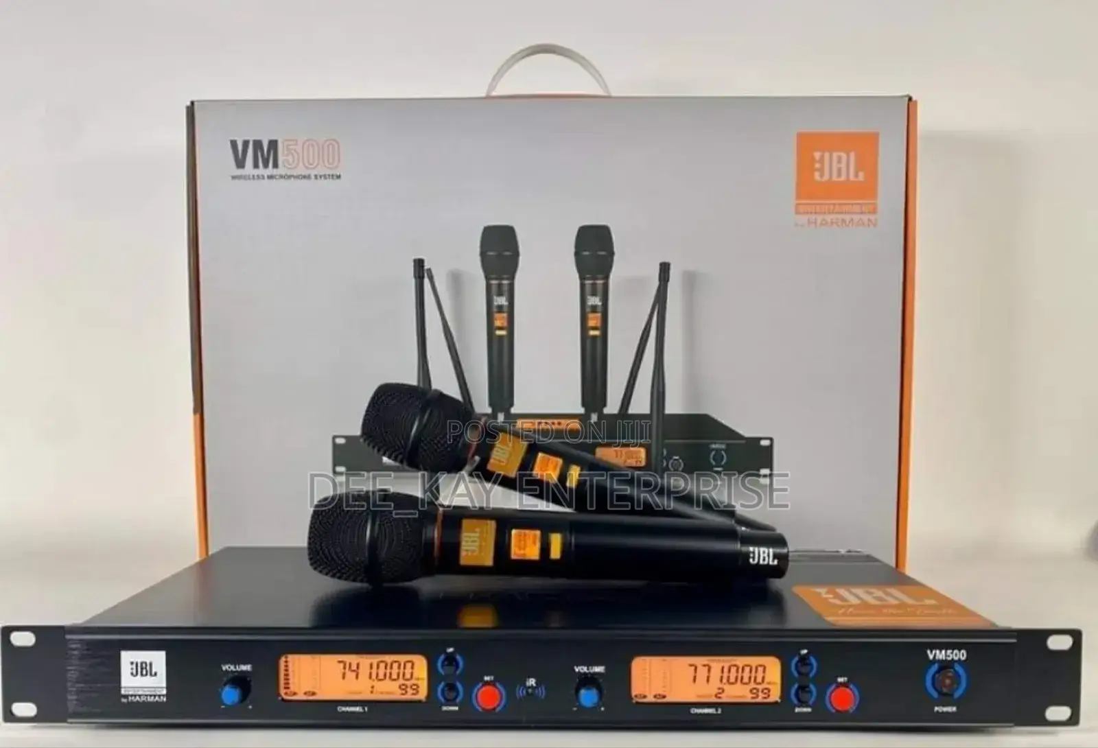 JBL Wireless Microphone System Vm 500