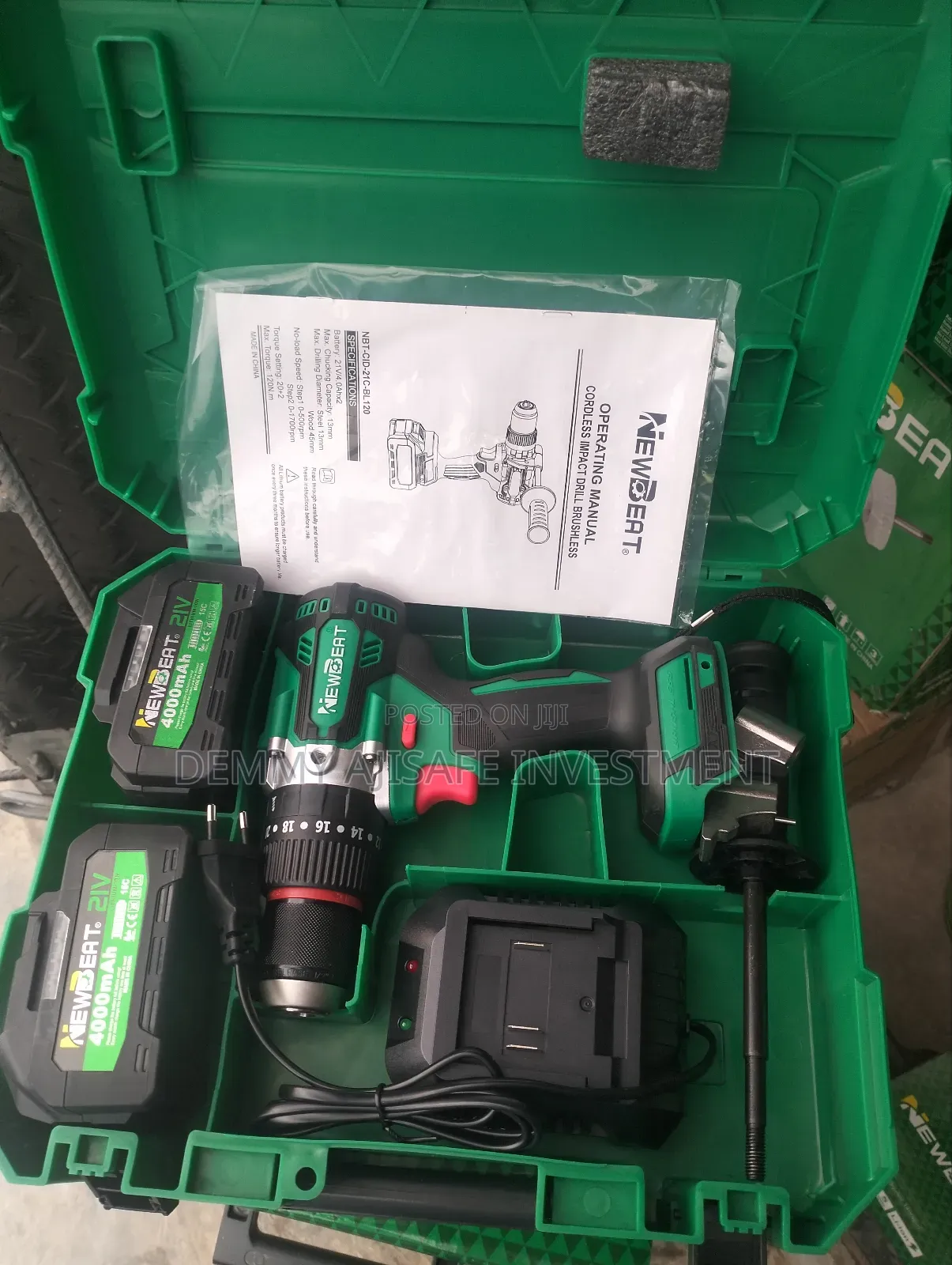 Brushless Cordless Impact Drill (Heavy Duty)