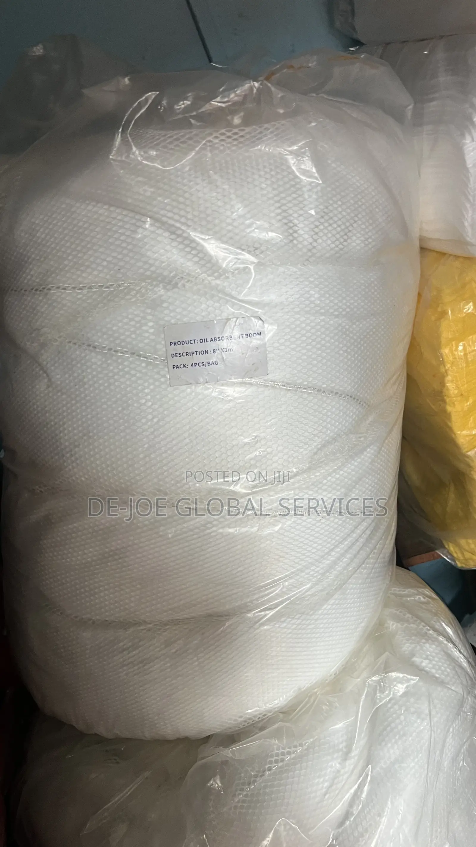 Oil Absorbent Boom 8” X 3 Mtrs