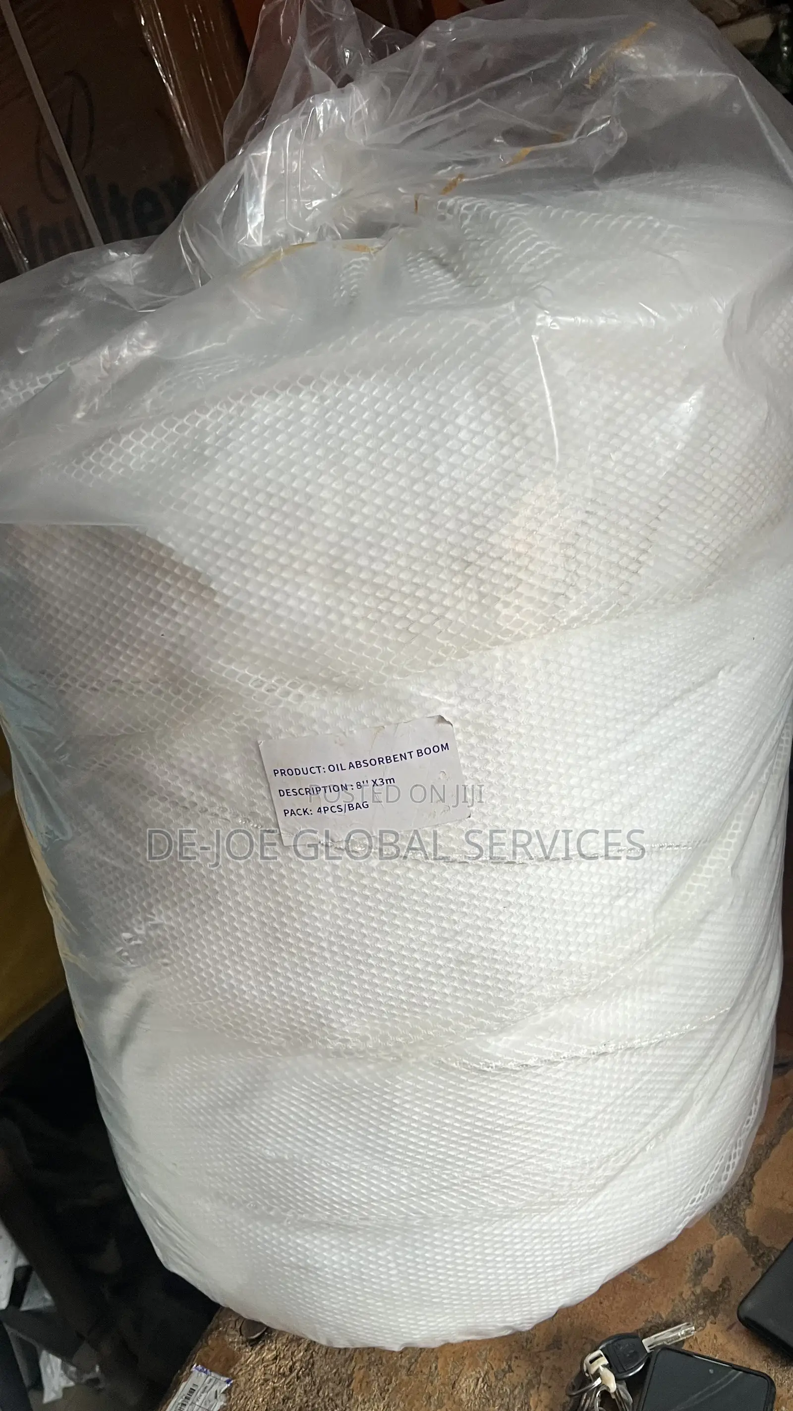 Oil Absorbent Boom 8” X 3 Mtrs