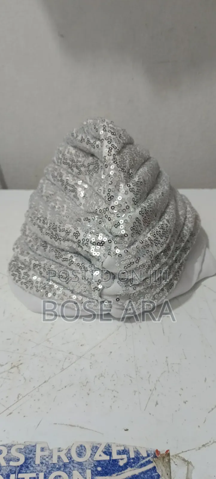 Ladies Sequence Turban Cap Stylish Cap