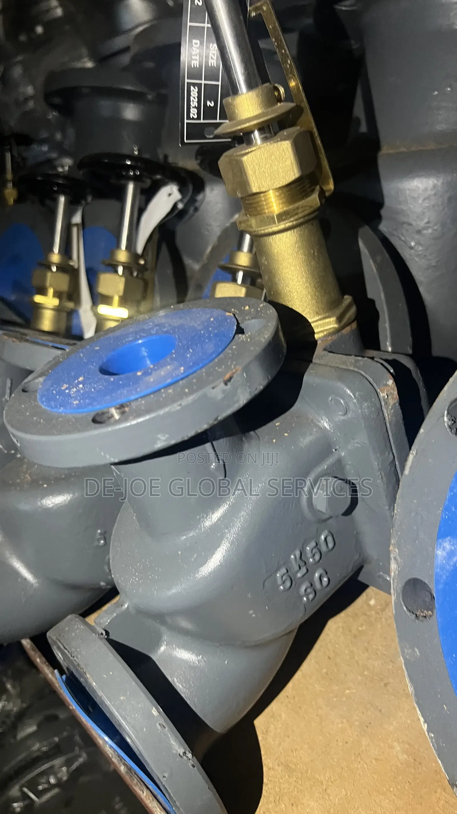 Storm Valve -50 Jis Cast Steel 50 Mm 130 Mm Angle Type