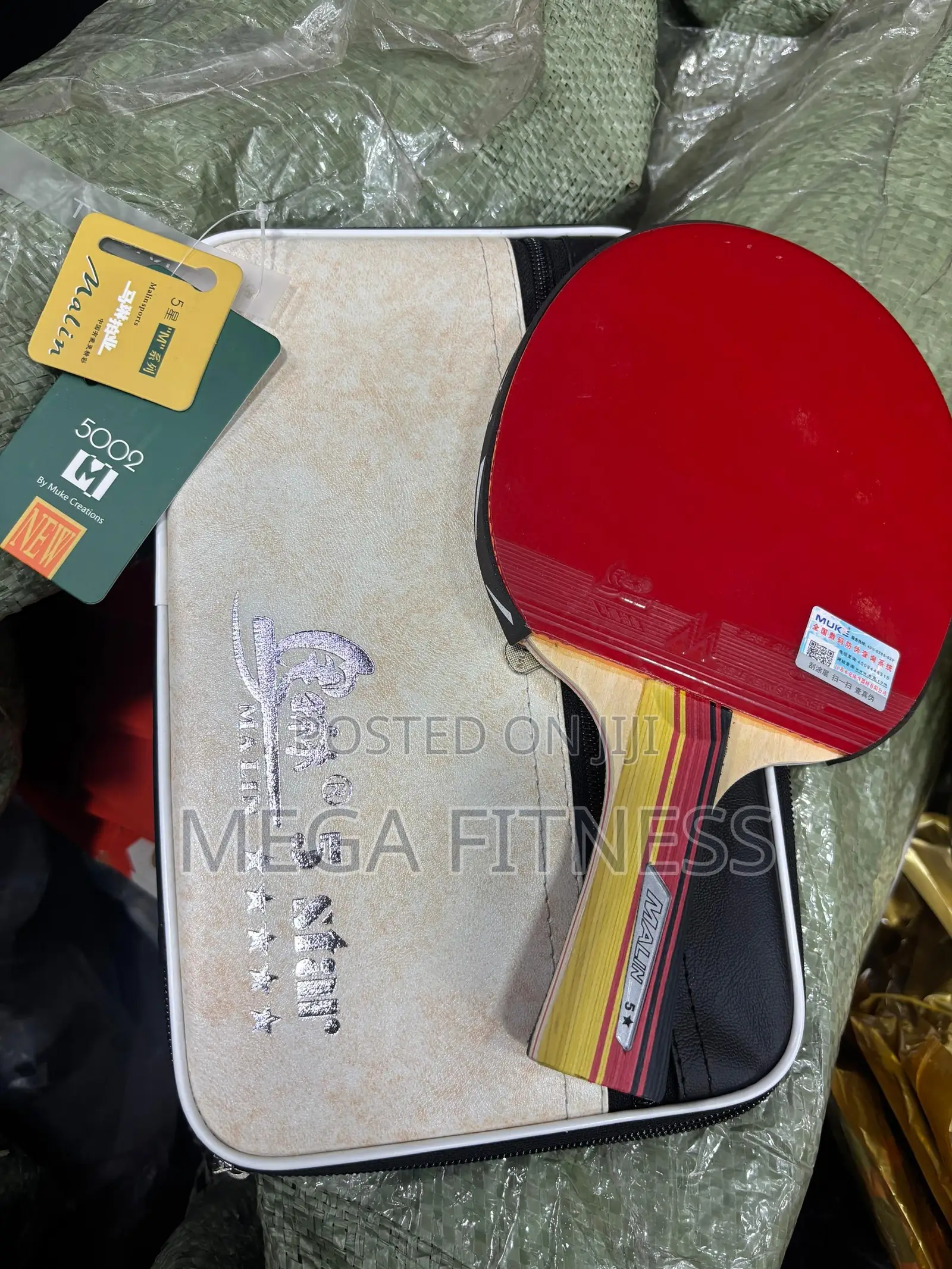 5 Star Malin Table Tennis Racket