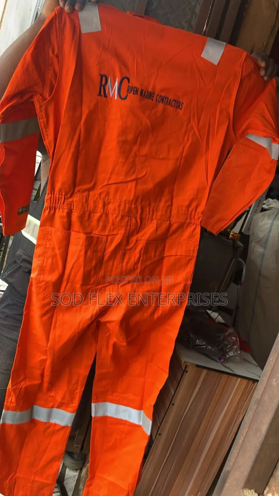 Redwings Fire And Flame Retardant Fire Coverall With Monogram