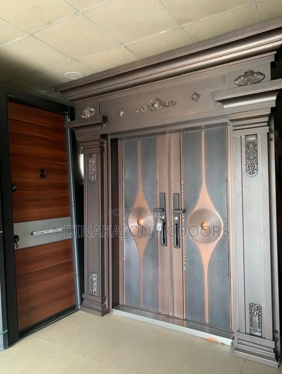 8ft By 5ft Zinc Copper With Pillar And Arch