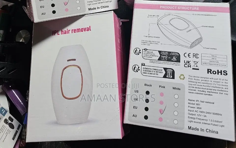 Portable Ipl Hair Removal Device – Painless Permanent Hair Remover