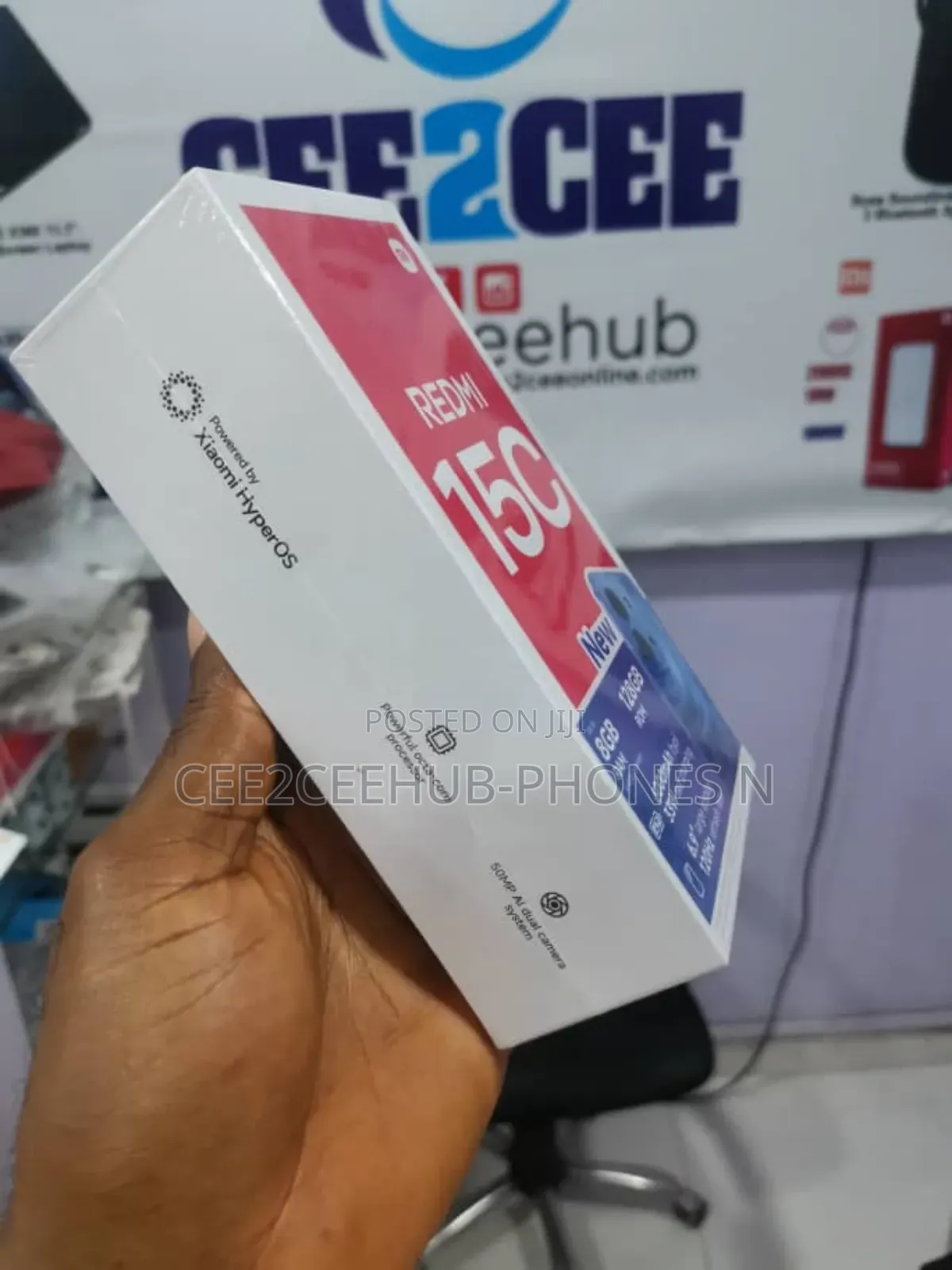 New Xiaomi Redmi 15C 4G 256 GB Black
