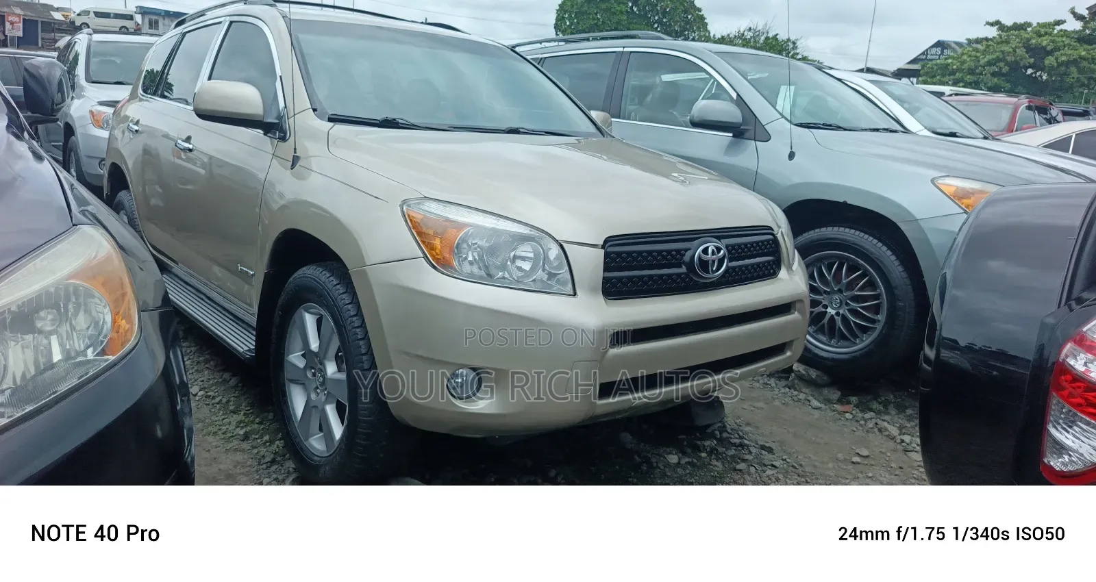 Toyota RAV4 2008 Gold